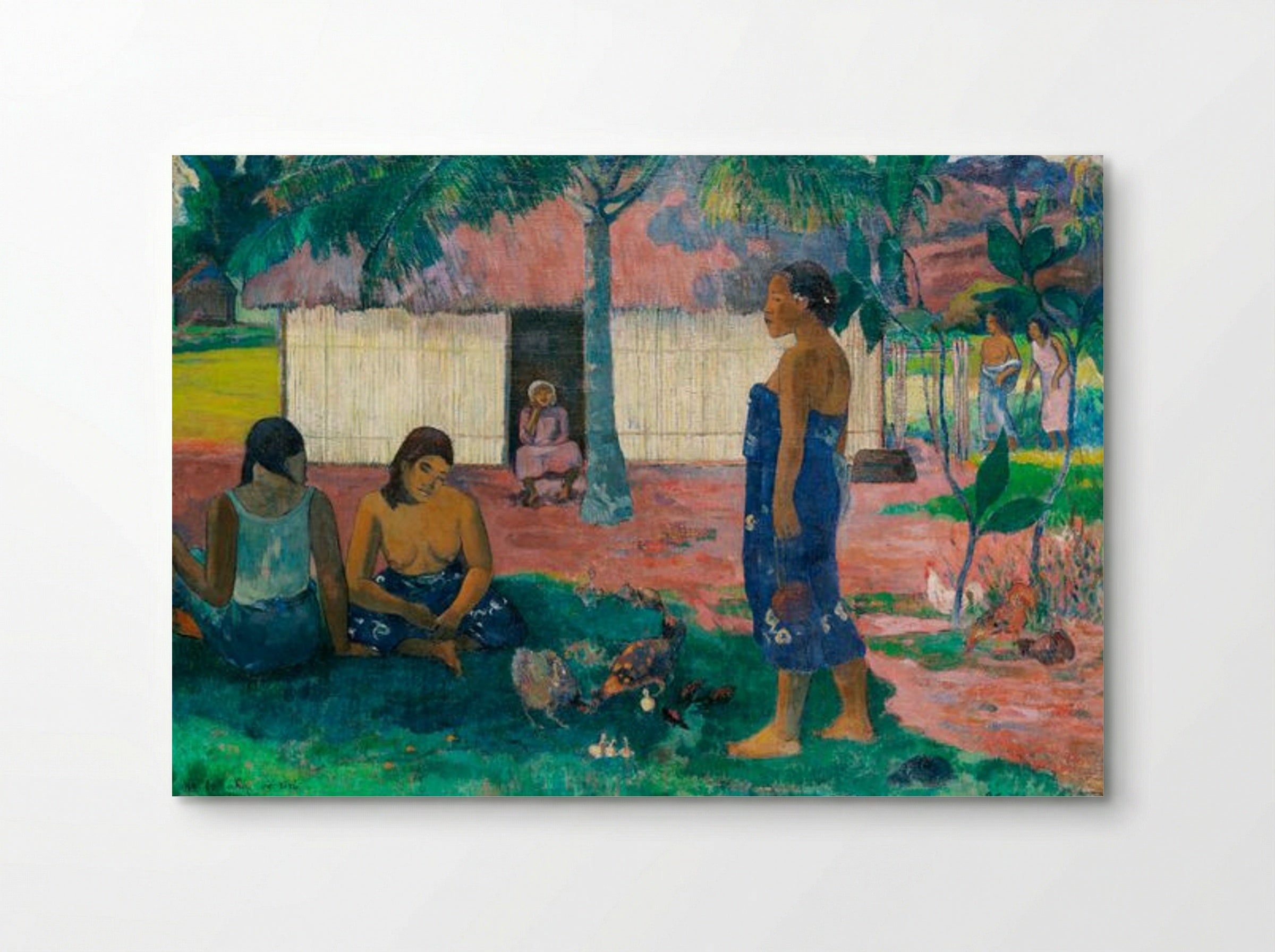 Why Are You Angry? (No te aha oe riri) - Paul Gauguin - Poster