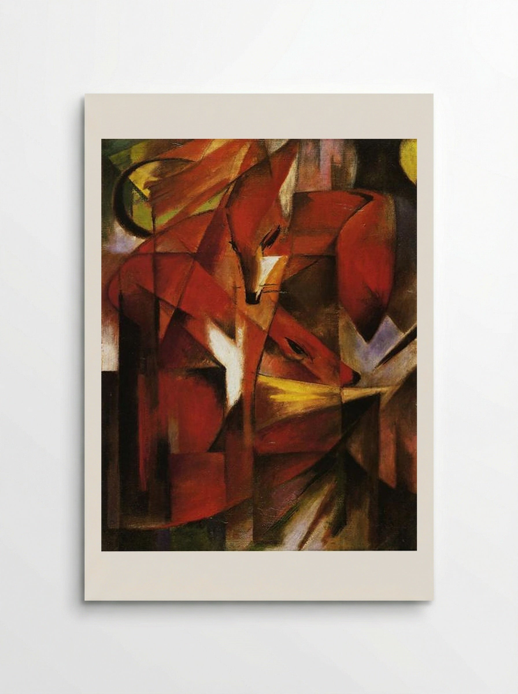 The Fox - Franz Marc - Poster