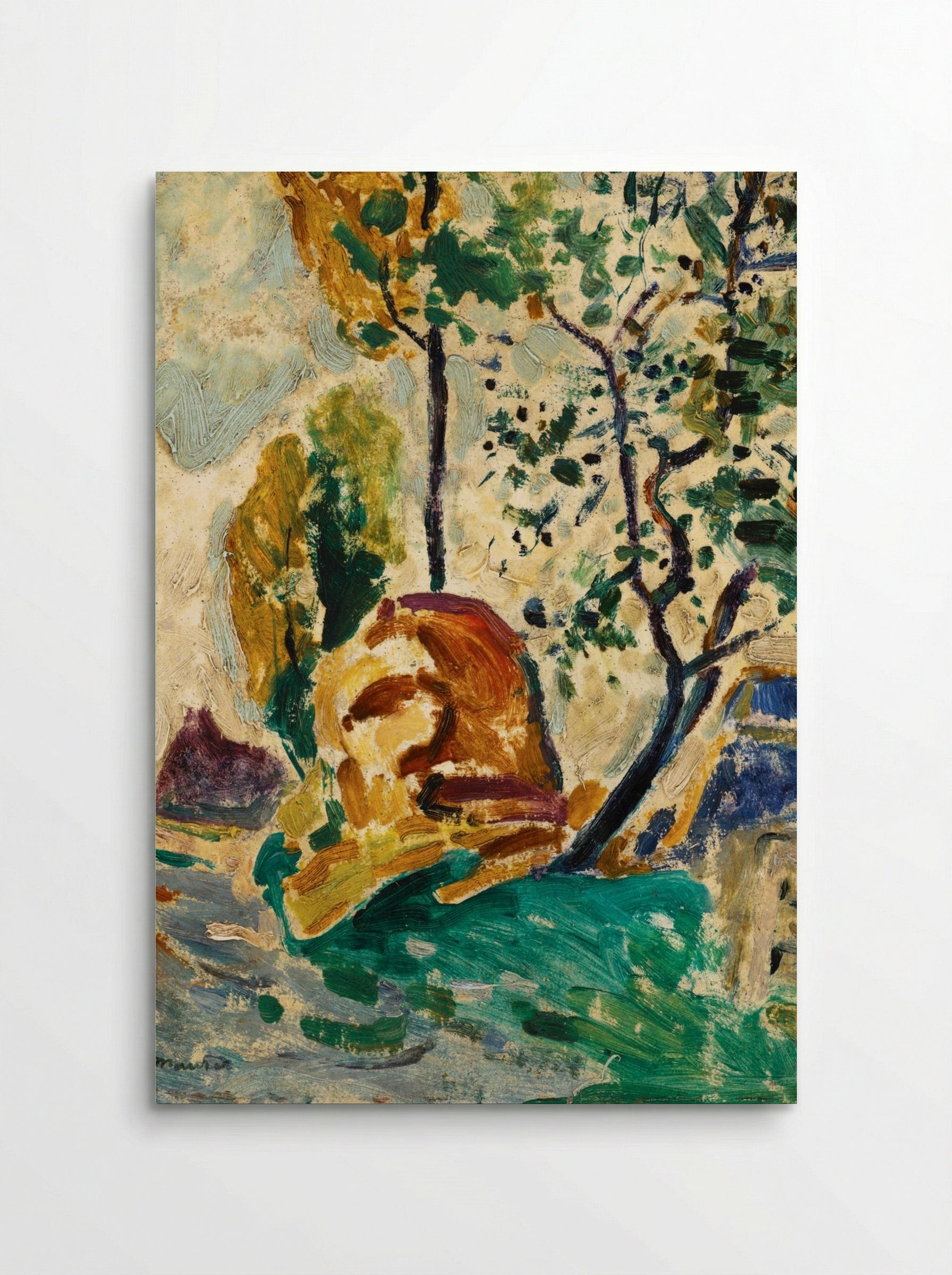 Tree and Rock - Alfred Henry Maurer - Poster