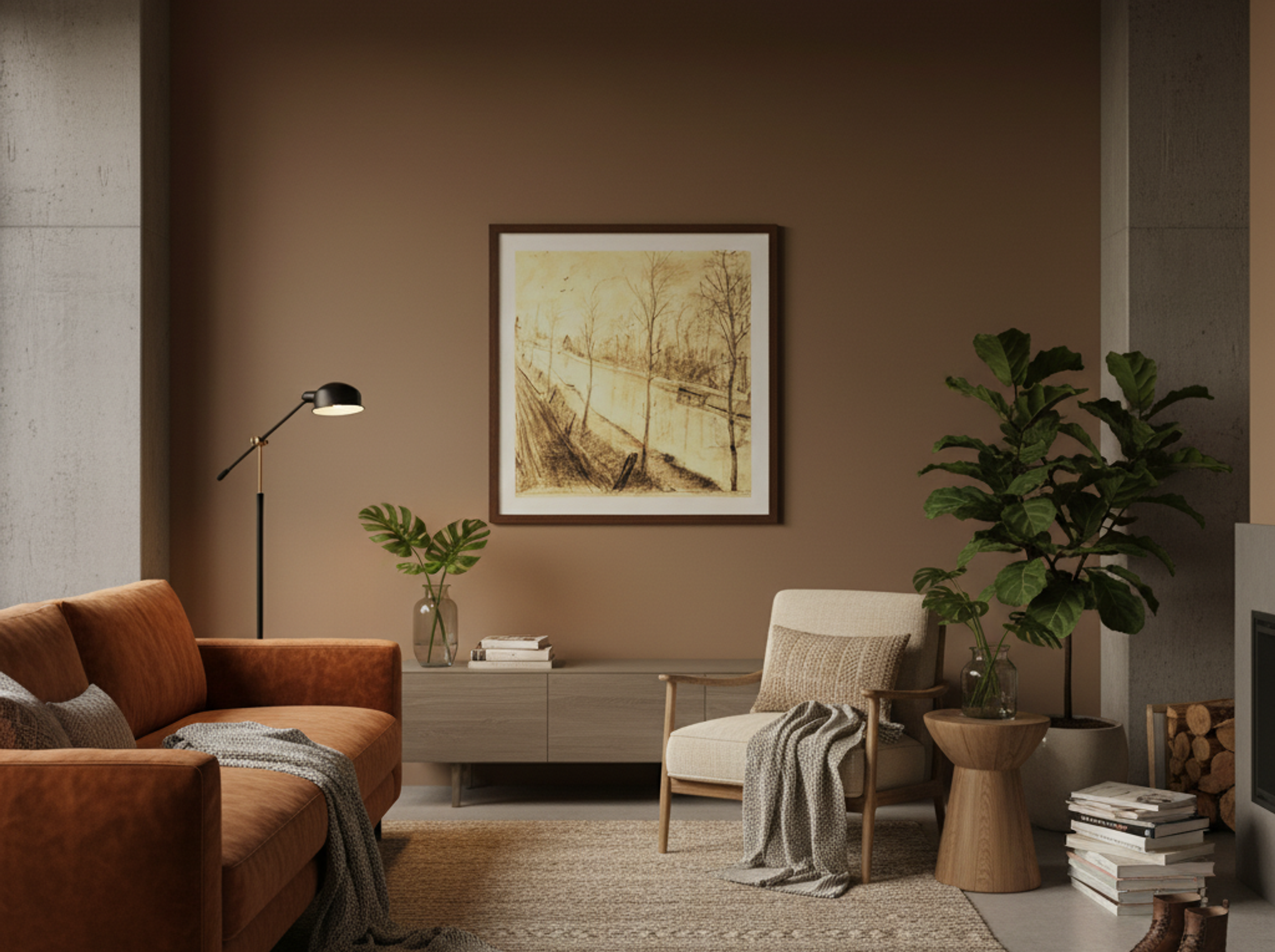 Canal with Trees - Vincent van Gogh - Lifestyle