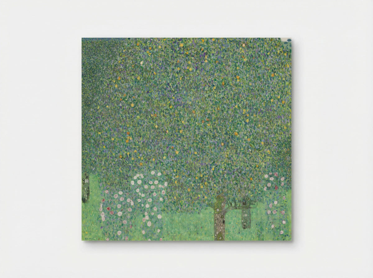 Roses Under the Trees - Gustav Klimt - Poster