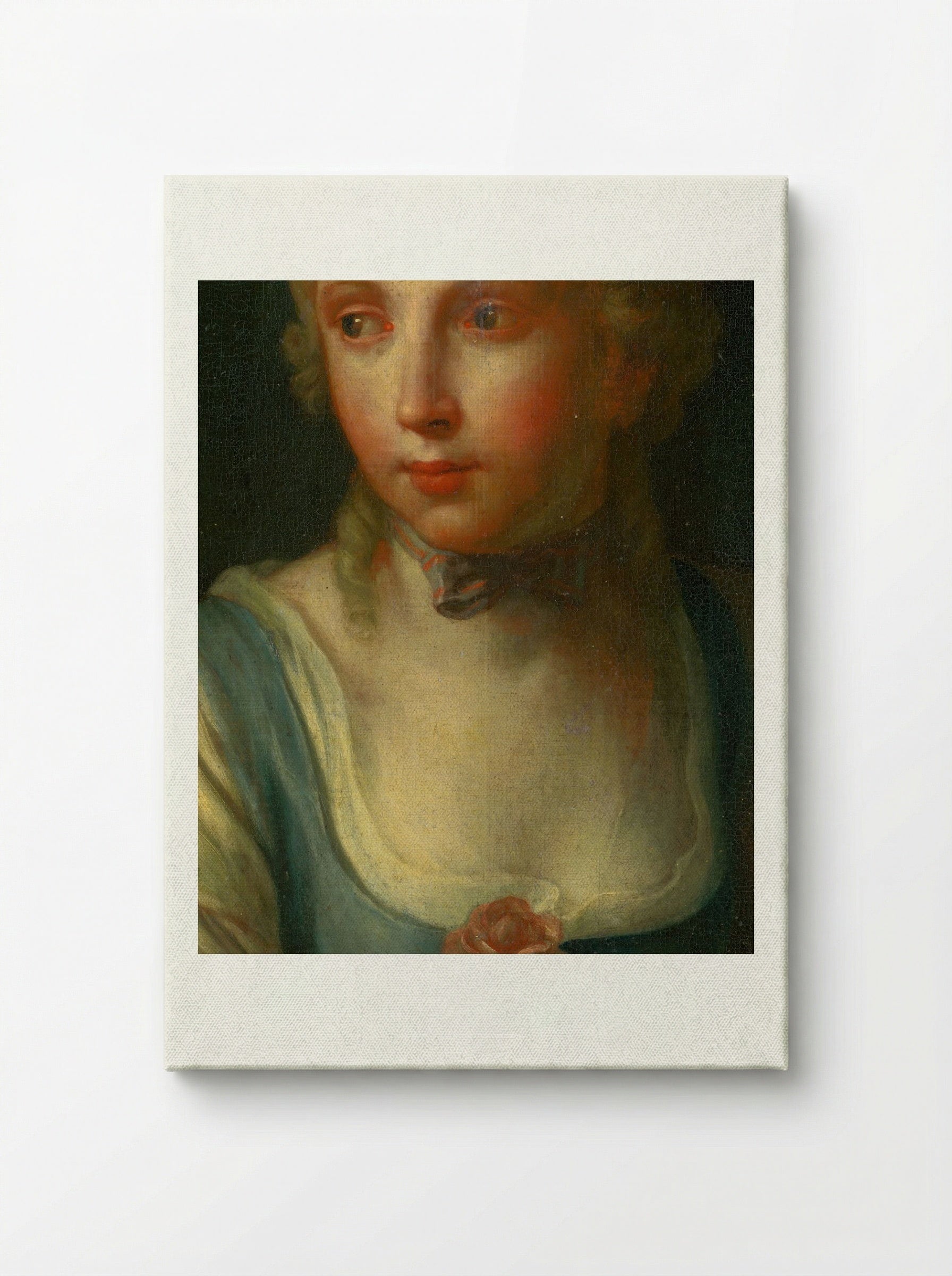 Portrait of a Girl - Berthe Morisot - Canvas