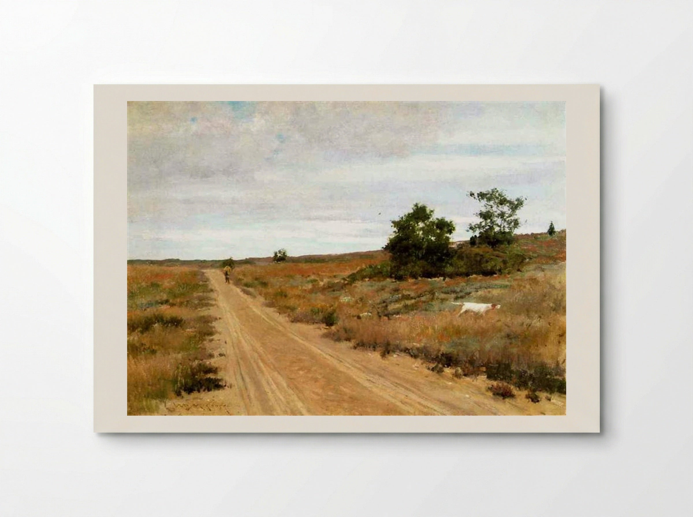 Hunting Game in Shinnecock Hills - William Merritt Chase - Poster
