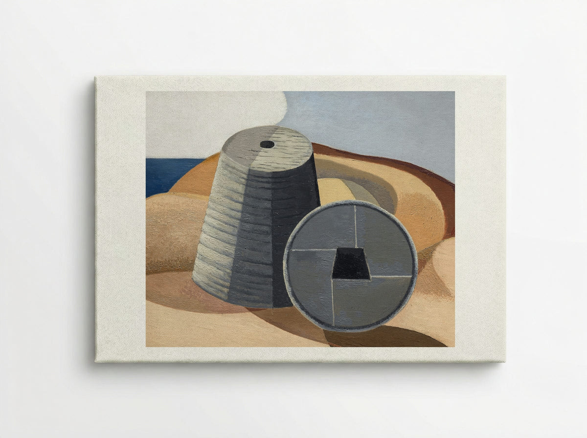 Mineral Objects - Paul Nash - Canvas