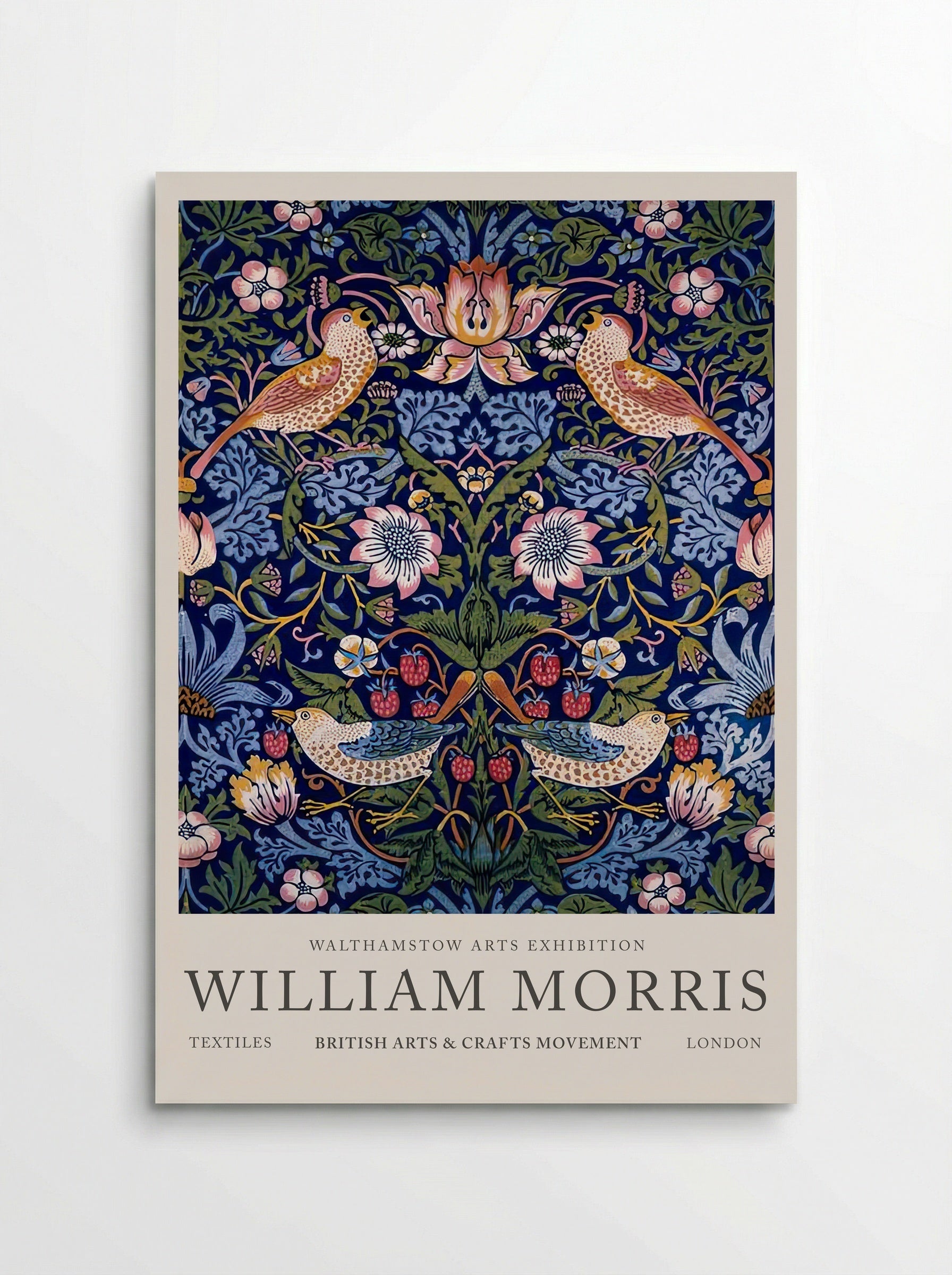 Strawberry Thief - William Morris - Poster