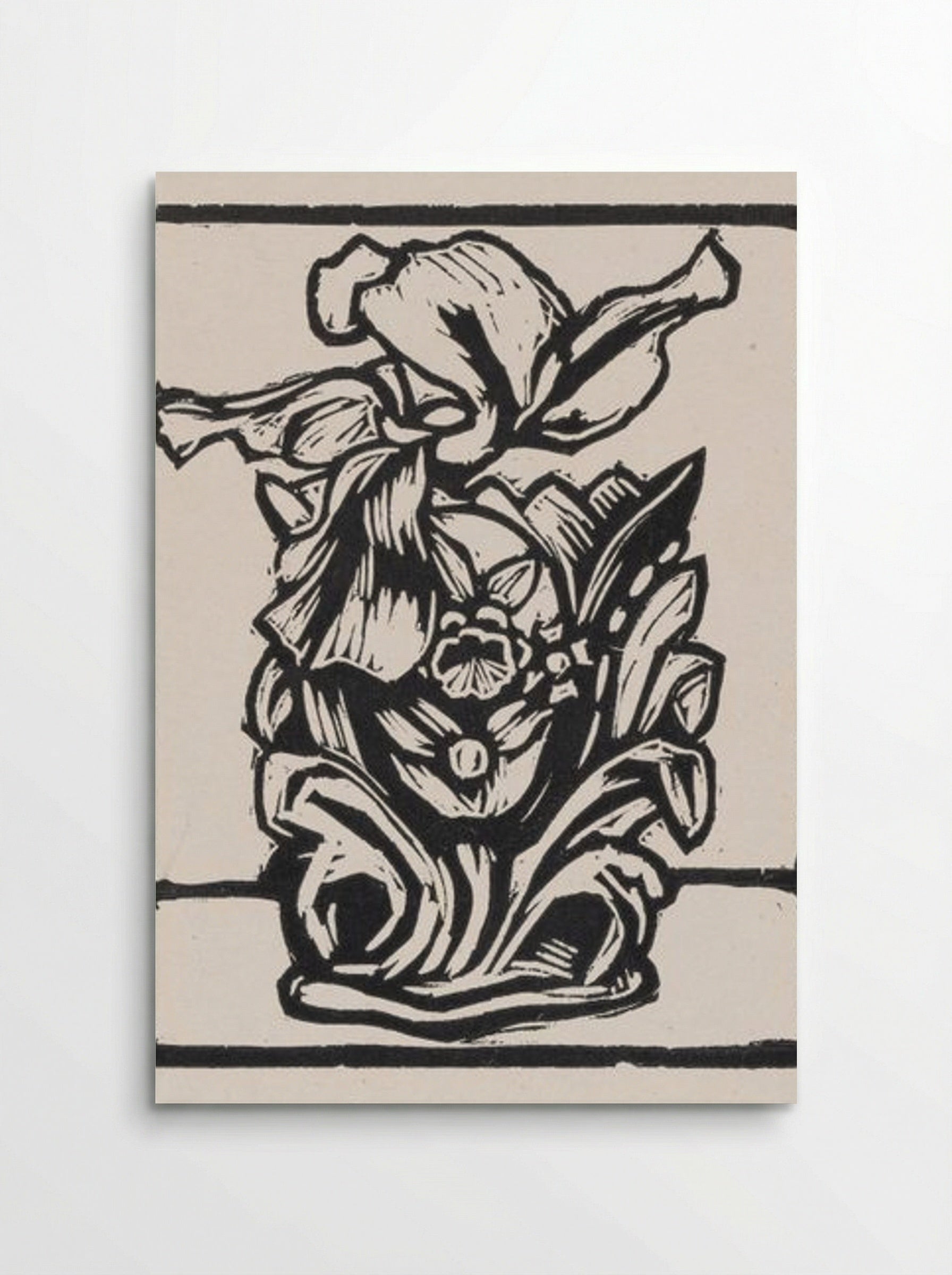 Iris in Vase - Fine Art Print - Poster