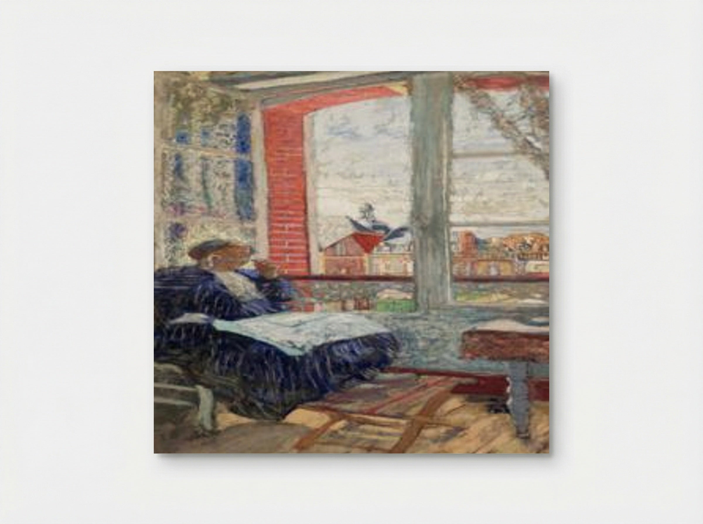 Madame Vuillard at the Hotel - Édouard Vuillard - Poster