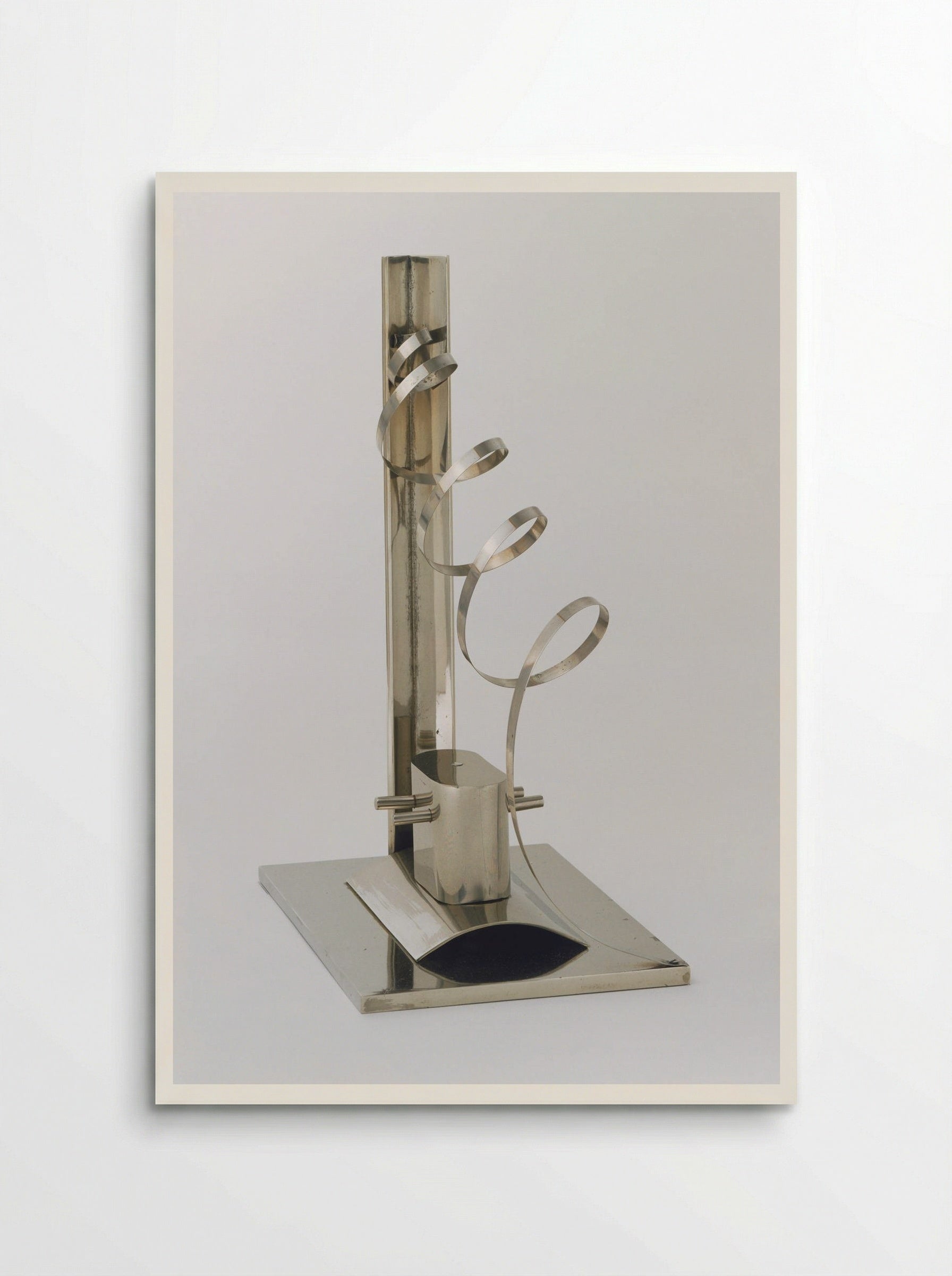 Nickel Construction - László Moholy-Nagy - Poster