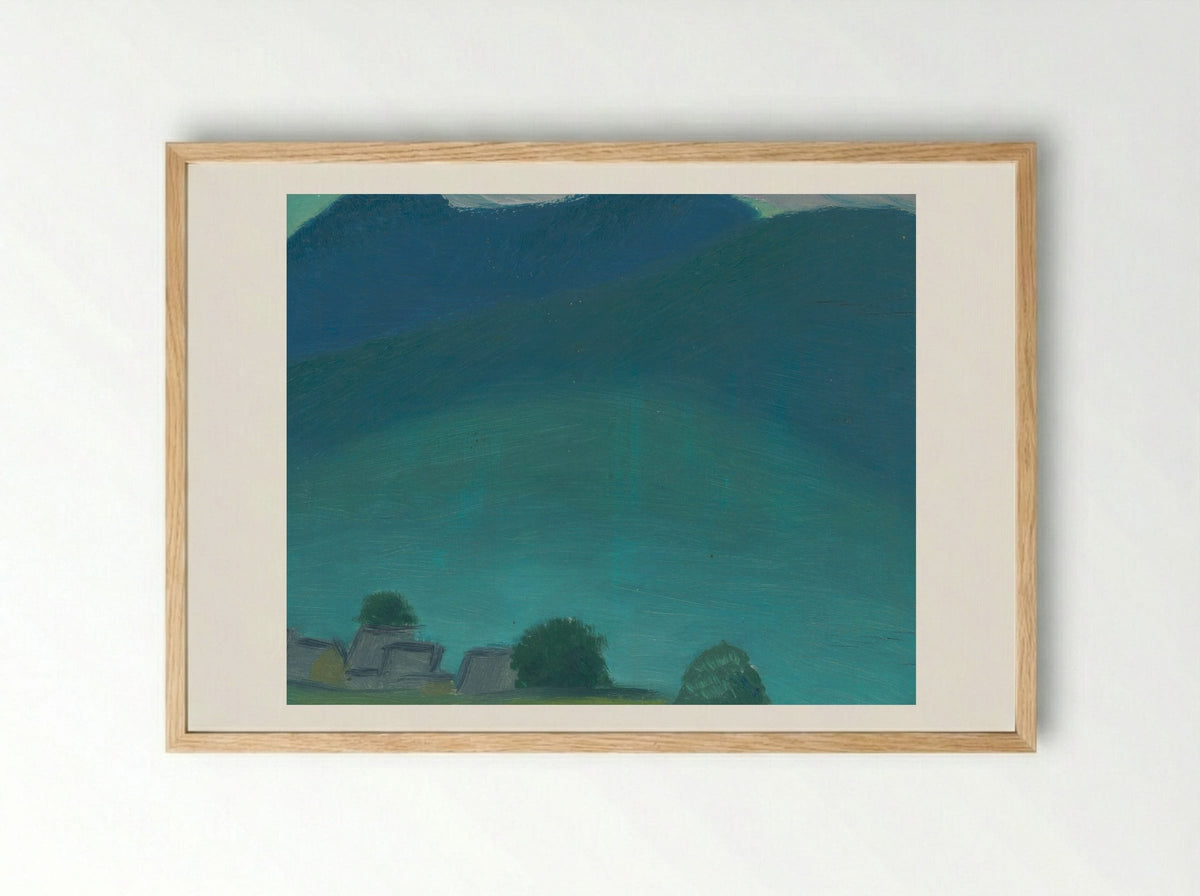Early Evening - Mikuláš Galanda - Framed Print Wood