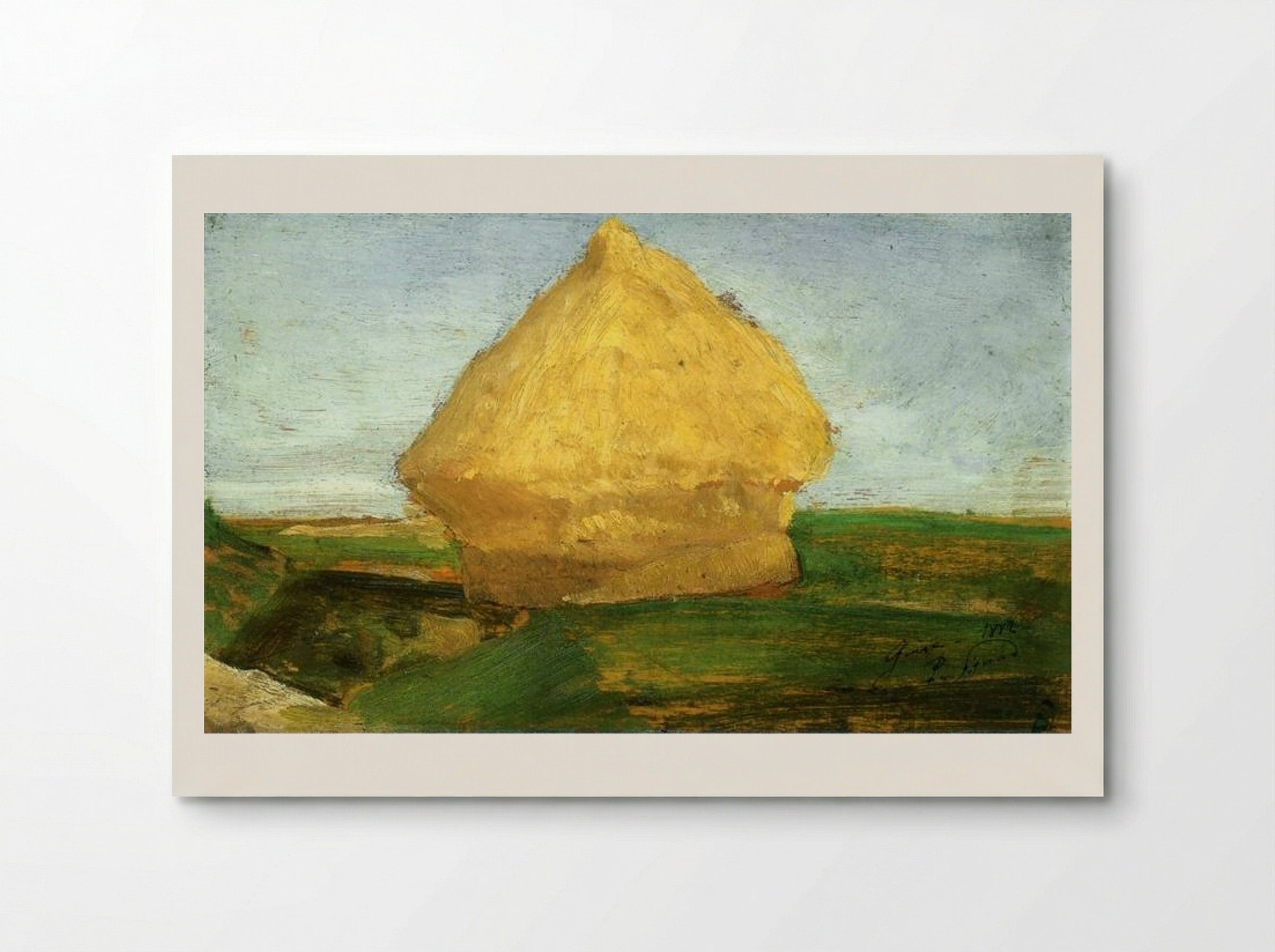The Haystack - Paul Signac - Poster