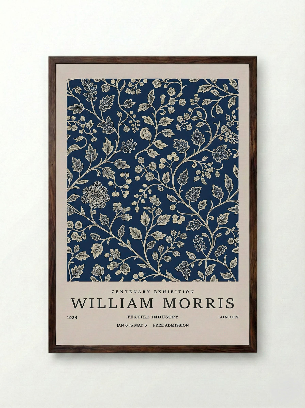 Botanical Vine Tapestry - William Morris - Fine Art Print
