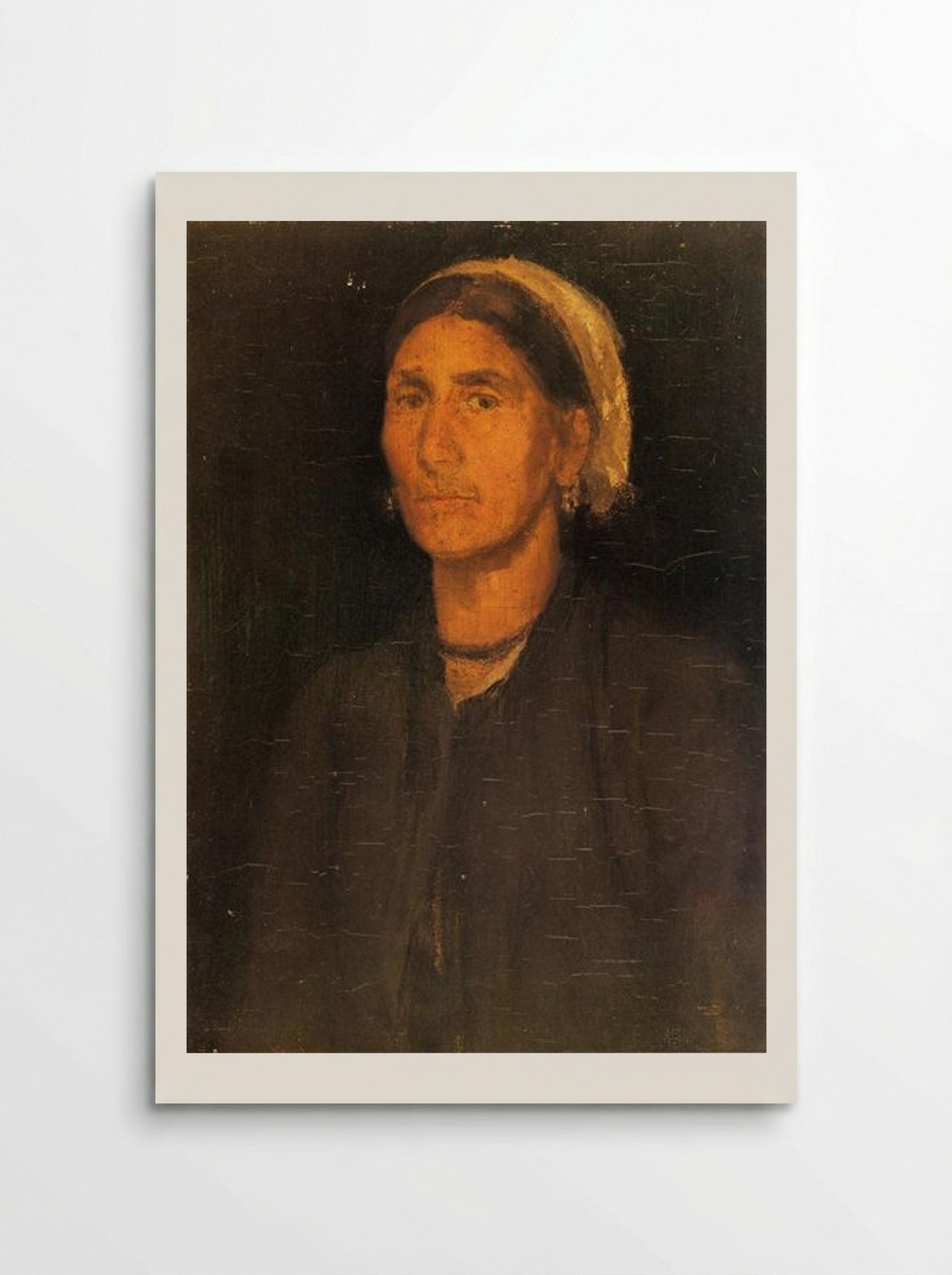 Head of a Peasant Woman - James McNeill Whistler - Poster