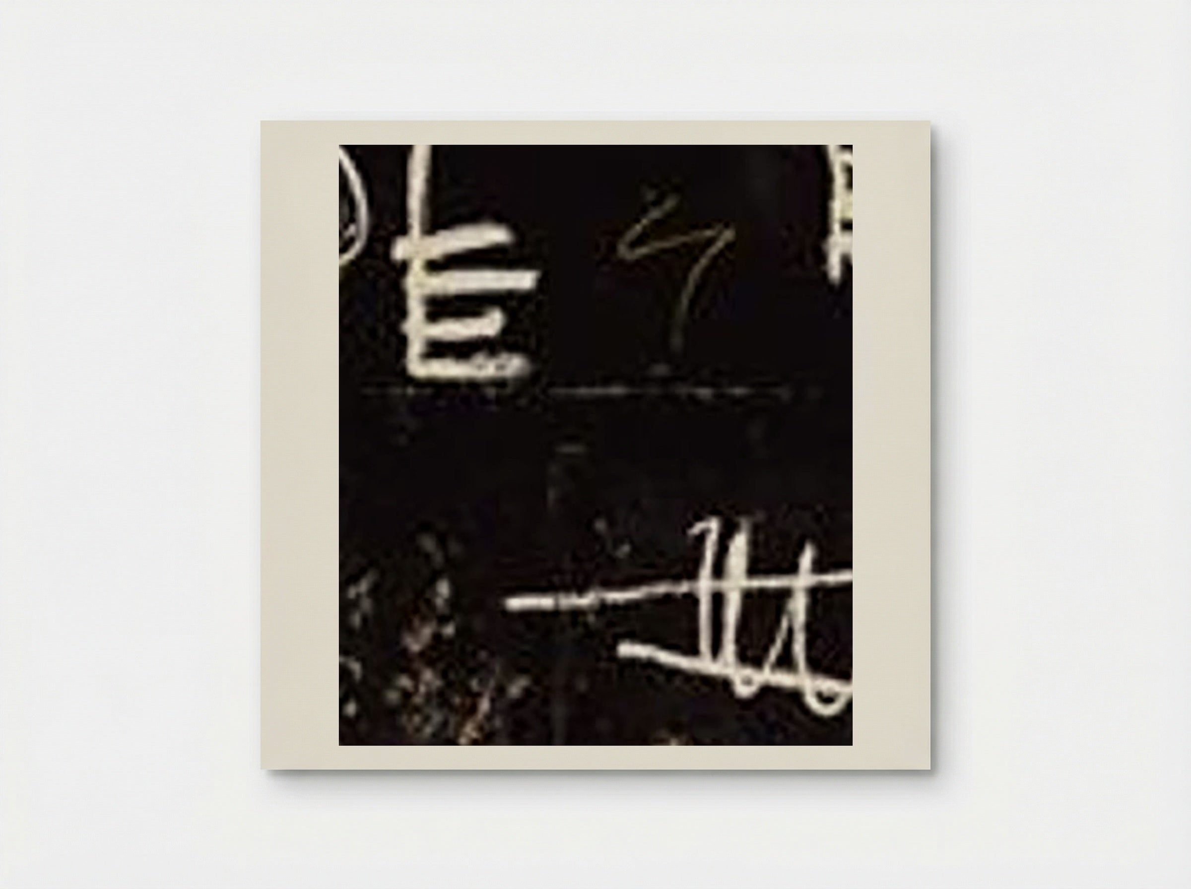 Black Tar and Feathers - Jean-Michel Basquiat - Poster