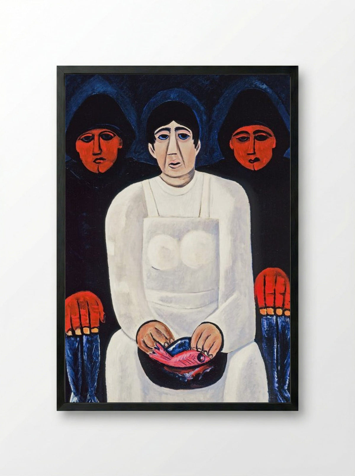 The Lost Felice - Marsden Hartley - Framed Print Black