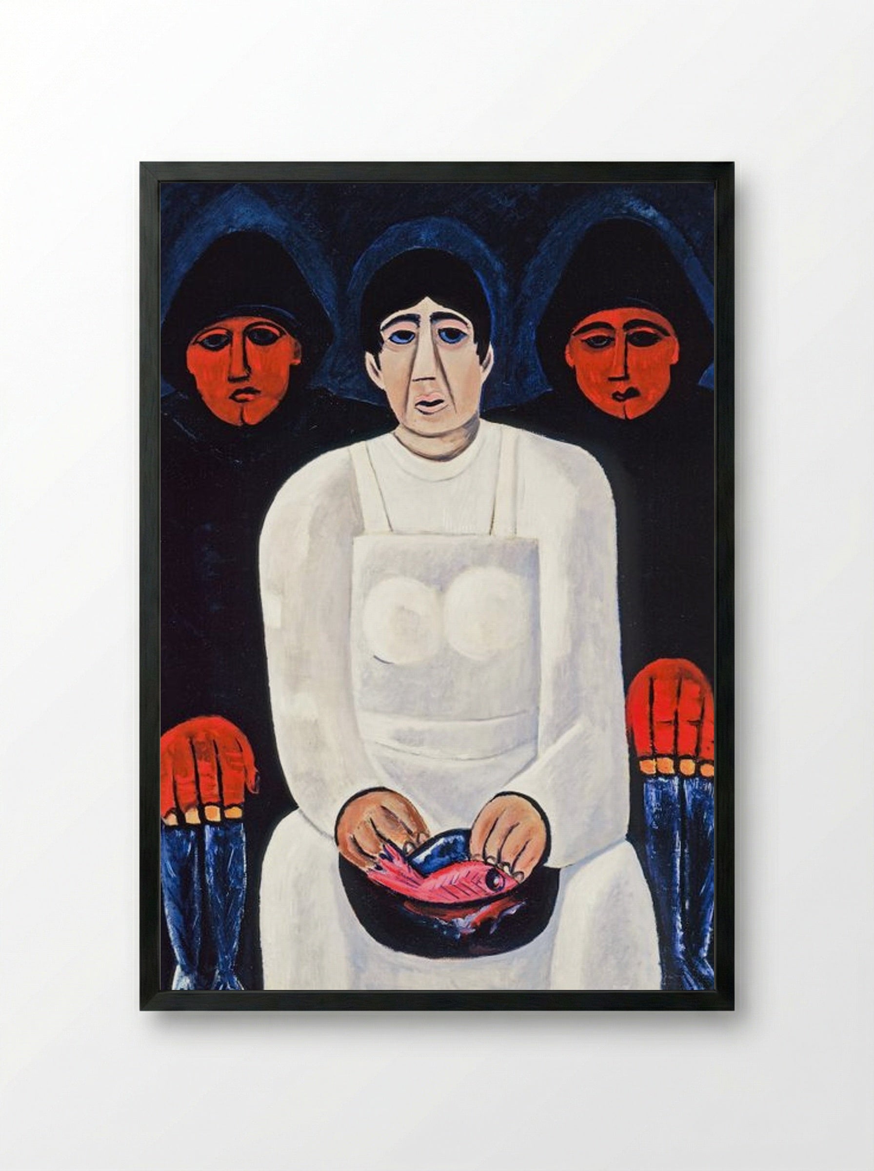 The Lost Felice - Marsden Hartley - Framed Print Black