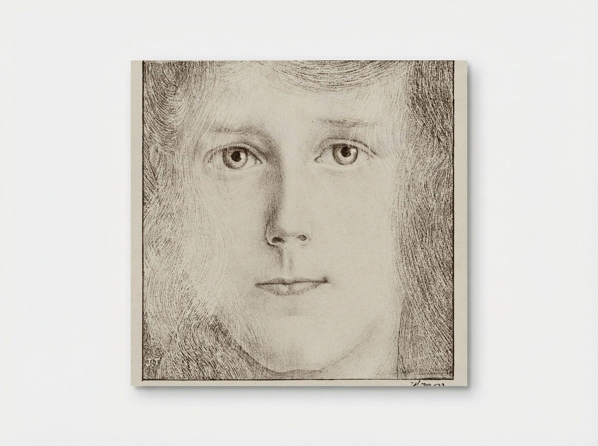 Portrait of Willy Timmerman - Jan Toorop - Poster