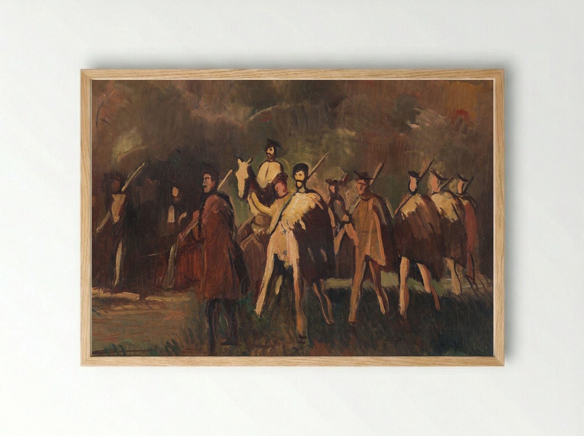 Expedition - Cyprián Majerník - Framed Print Wood