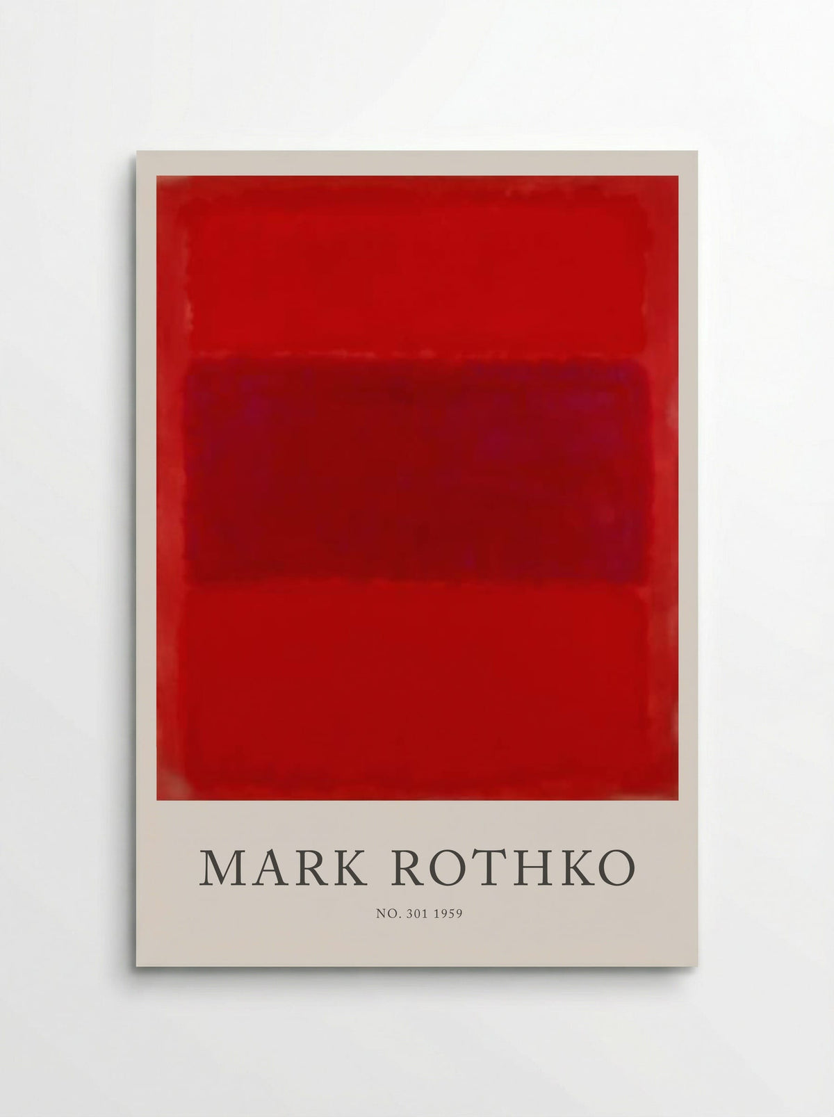 No. 301 - Mark Rothko - Poster
