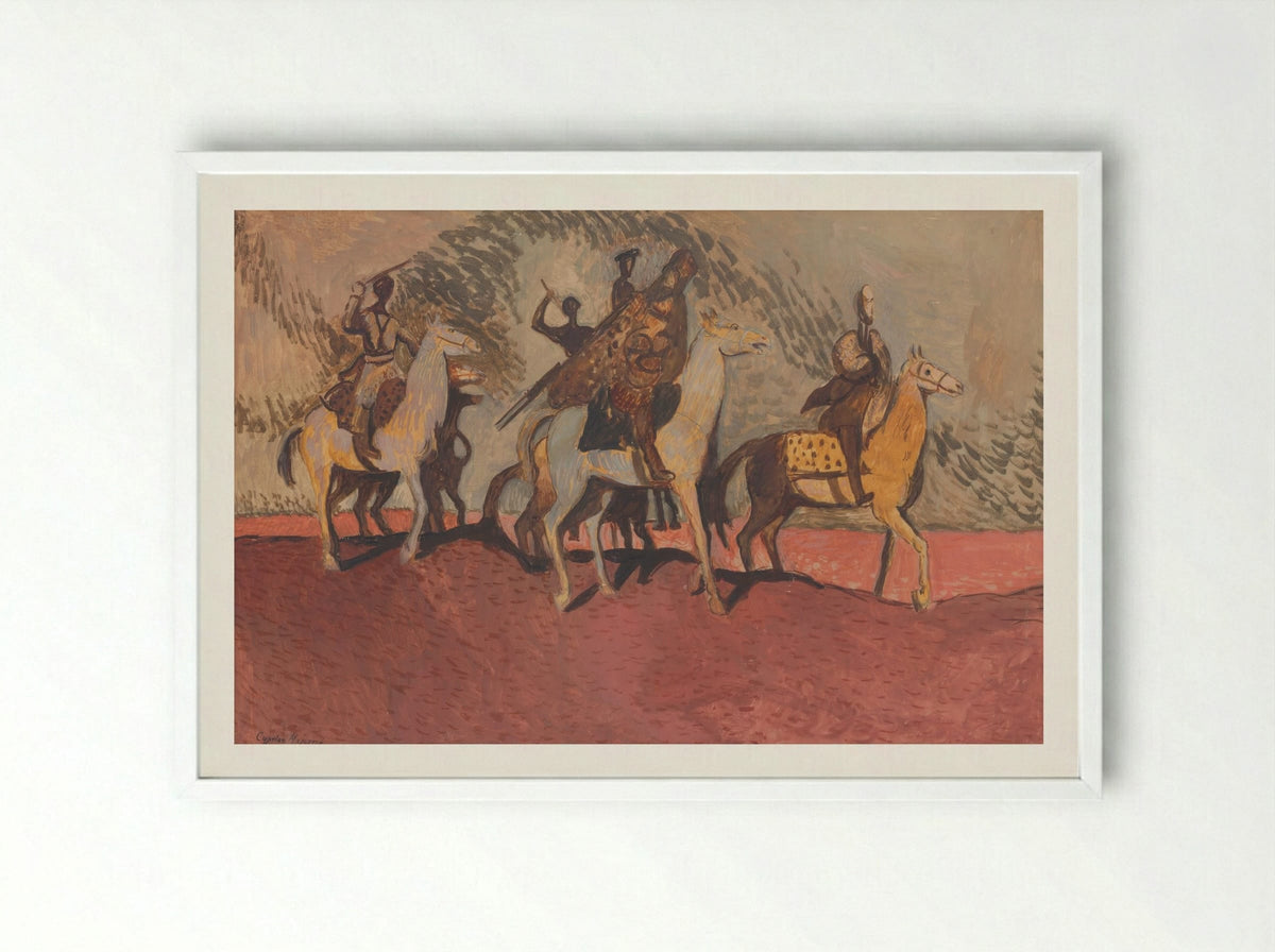 Pink Sand - Cyprián Majerník - Framed Print White