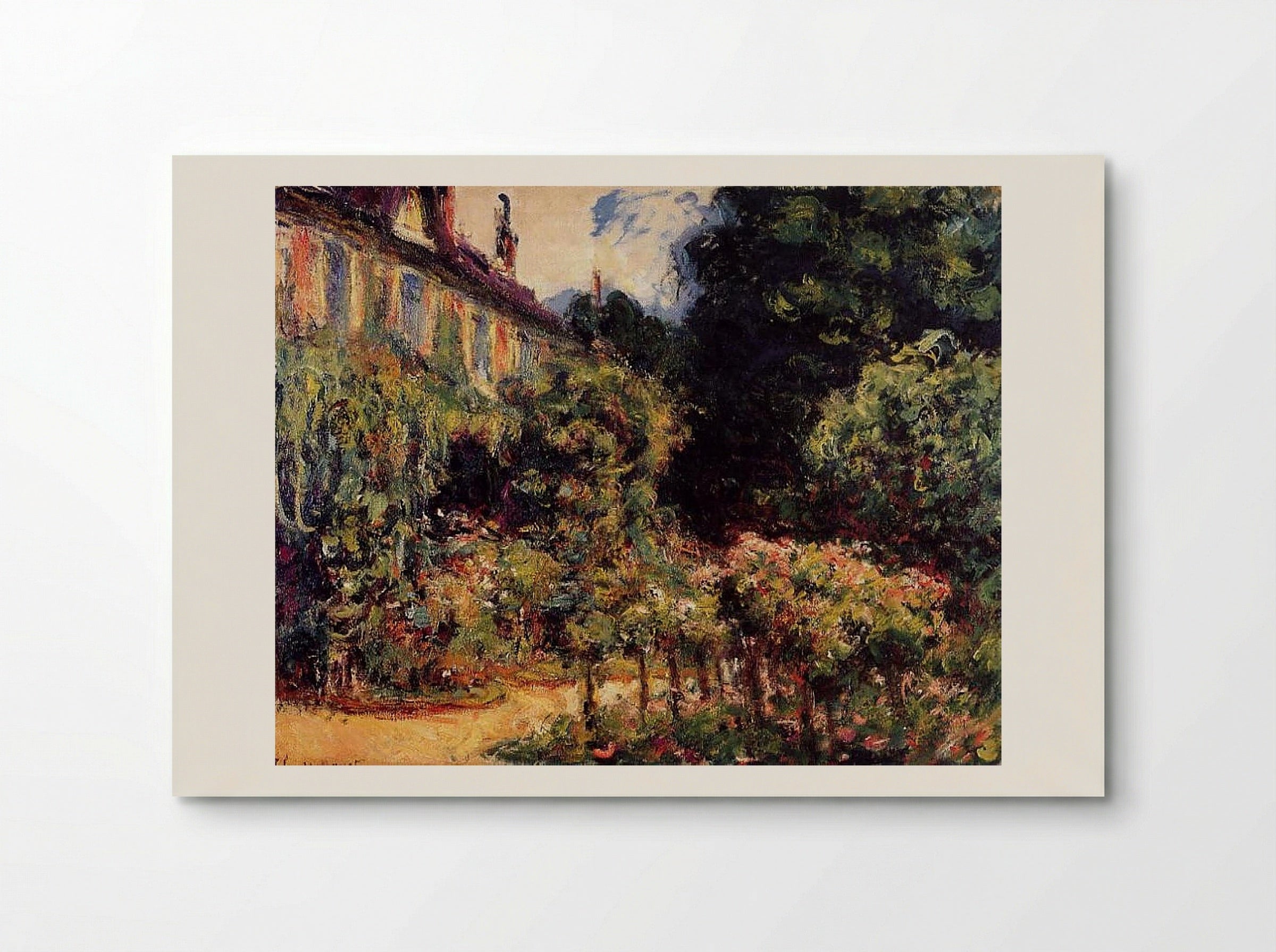 The Artist's House at Giverny - Claude Monet - Poster