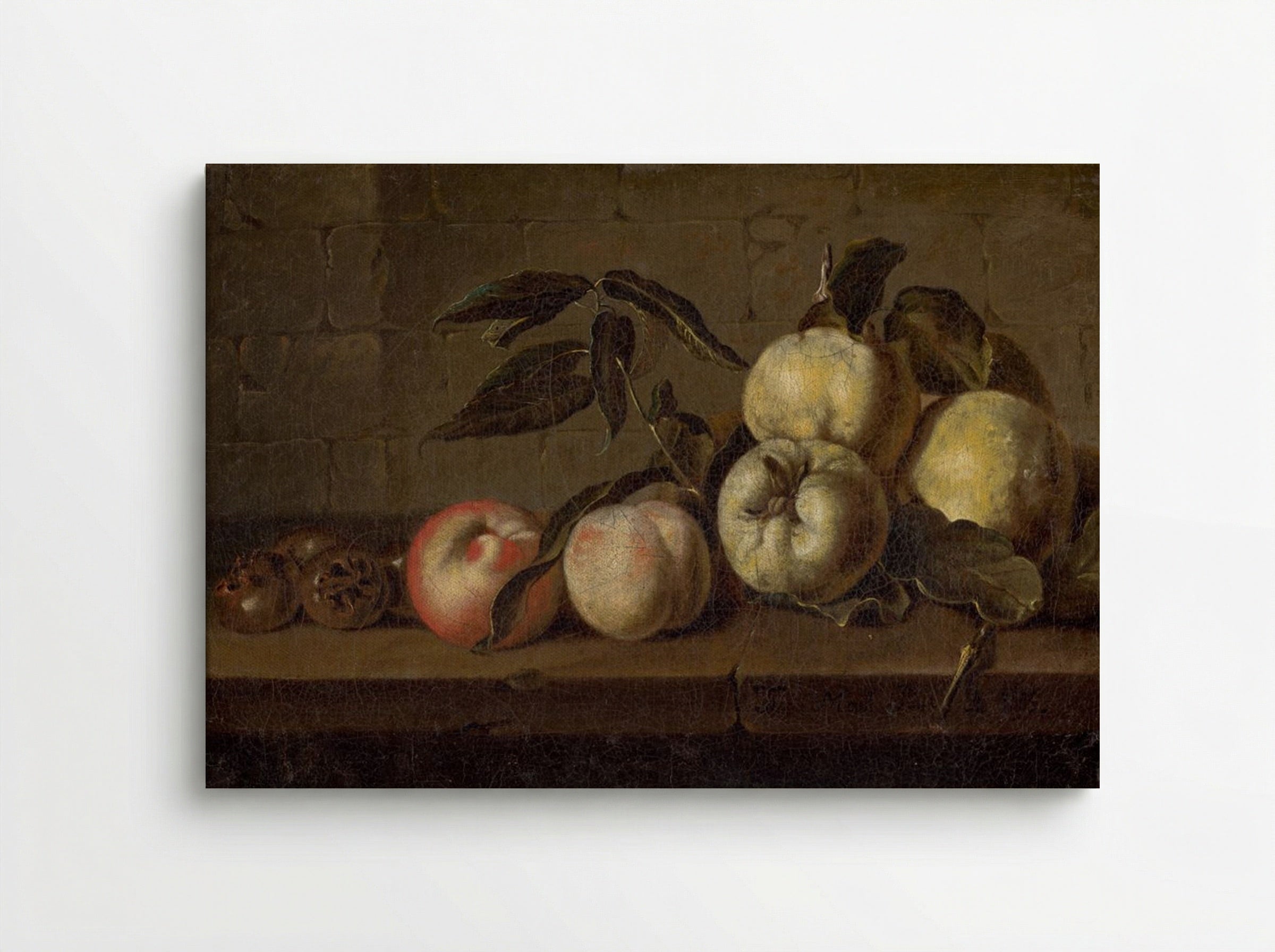 Still Life with Fruit - Fine Art Print - Canvas