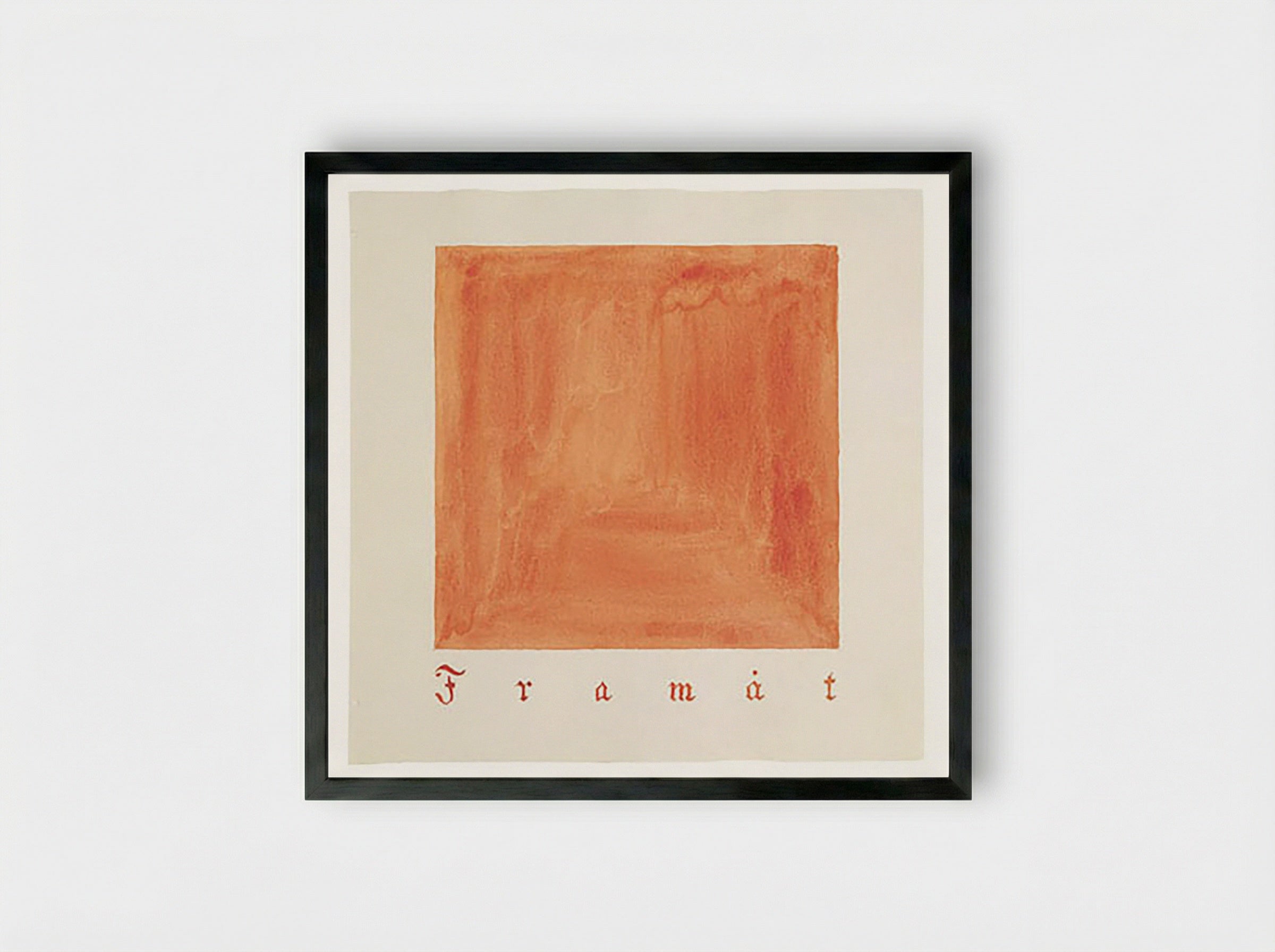 The Convolute of the Physical Plane, from the Parsifal Series - Hilma af Klint - Framed Print Black