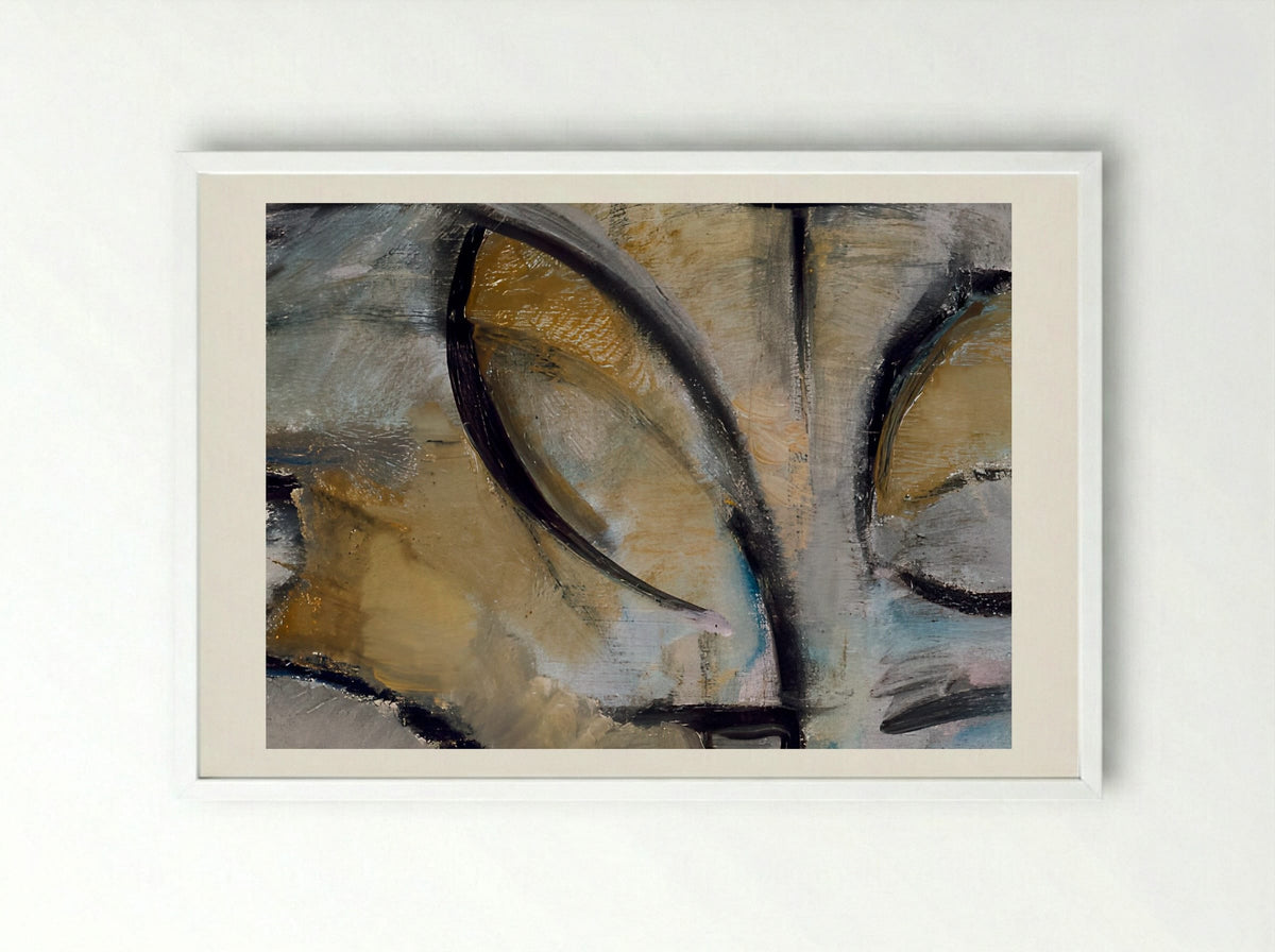 The Flowering Apple Tree - Piet Mondrian - Framed Print White