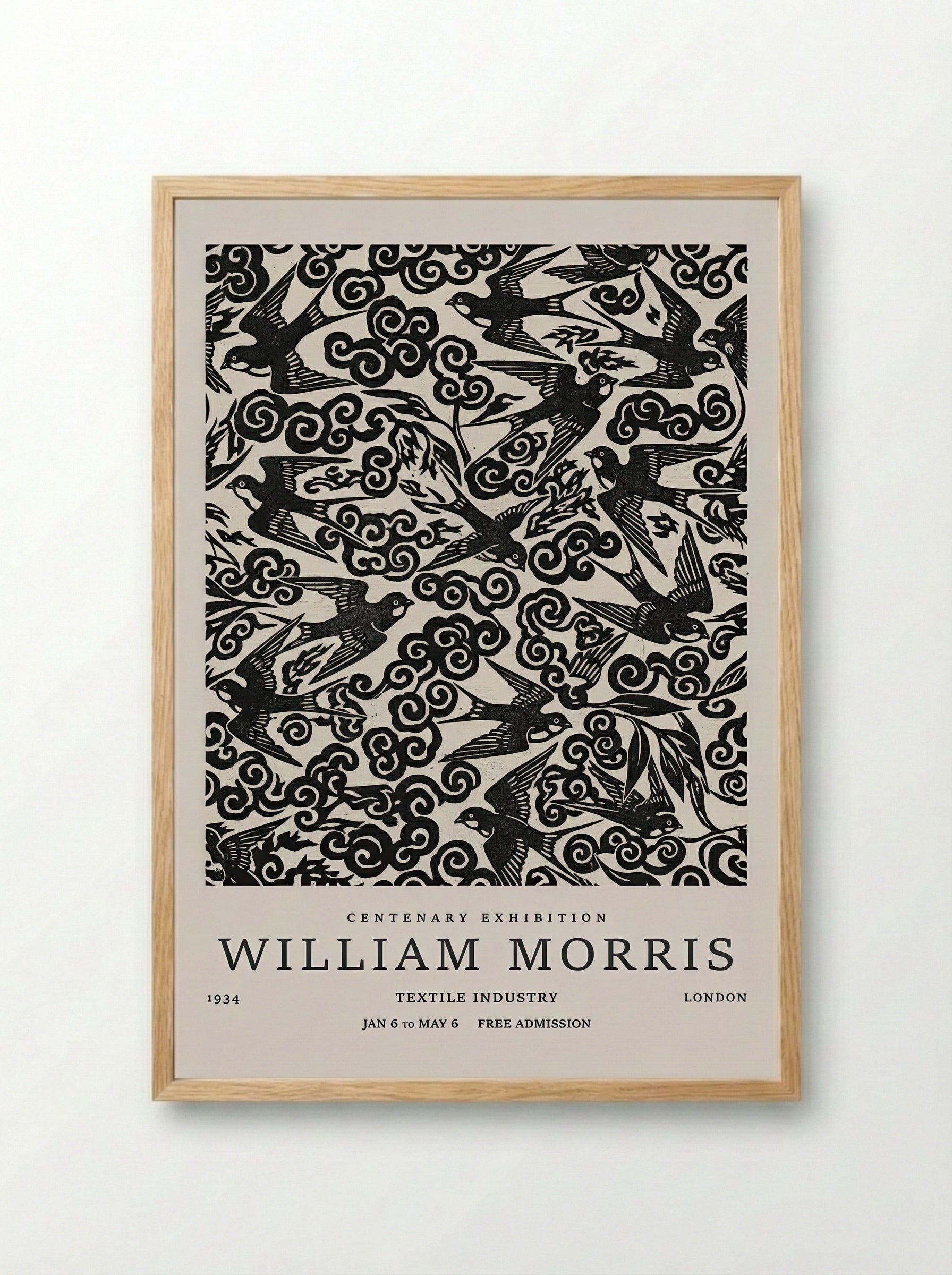 Swallow Flight Tapestry - William Morris Collection