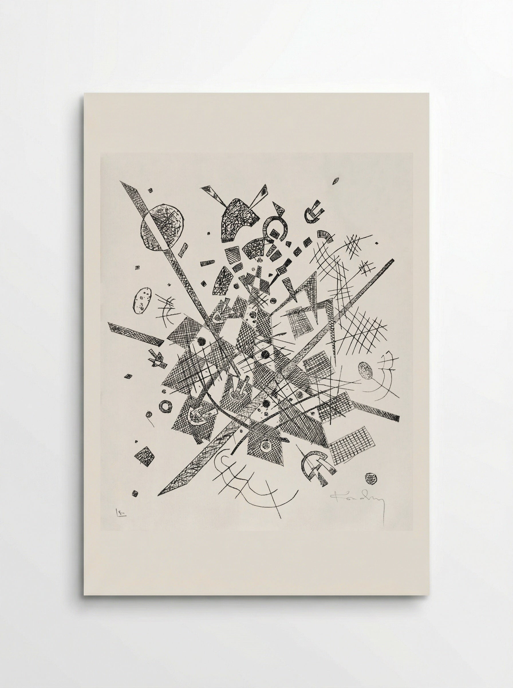 Kleine Welten IX (Small Worlds IX) - Wassily Kandinsky - Poster