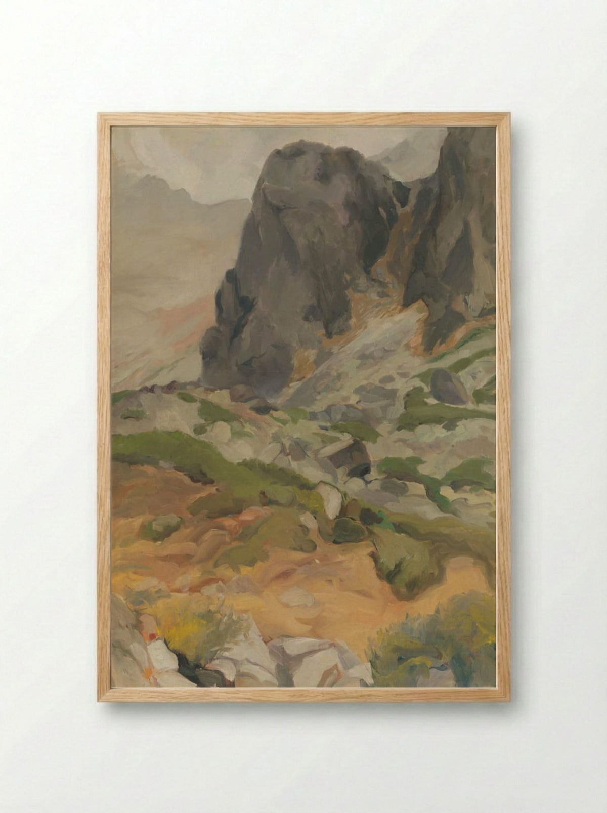 Tatras - Zolo Palugyay - Framed Print Wood