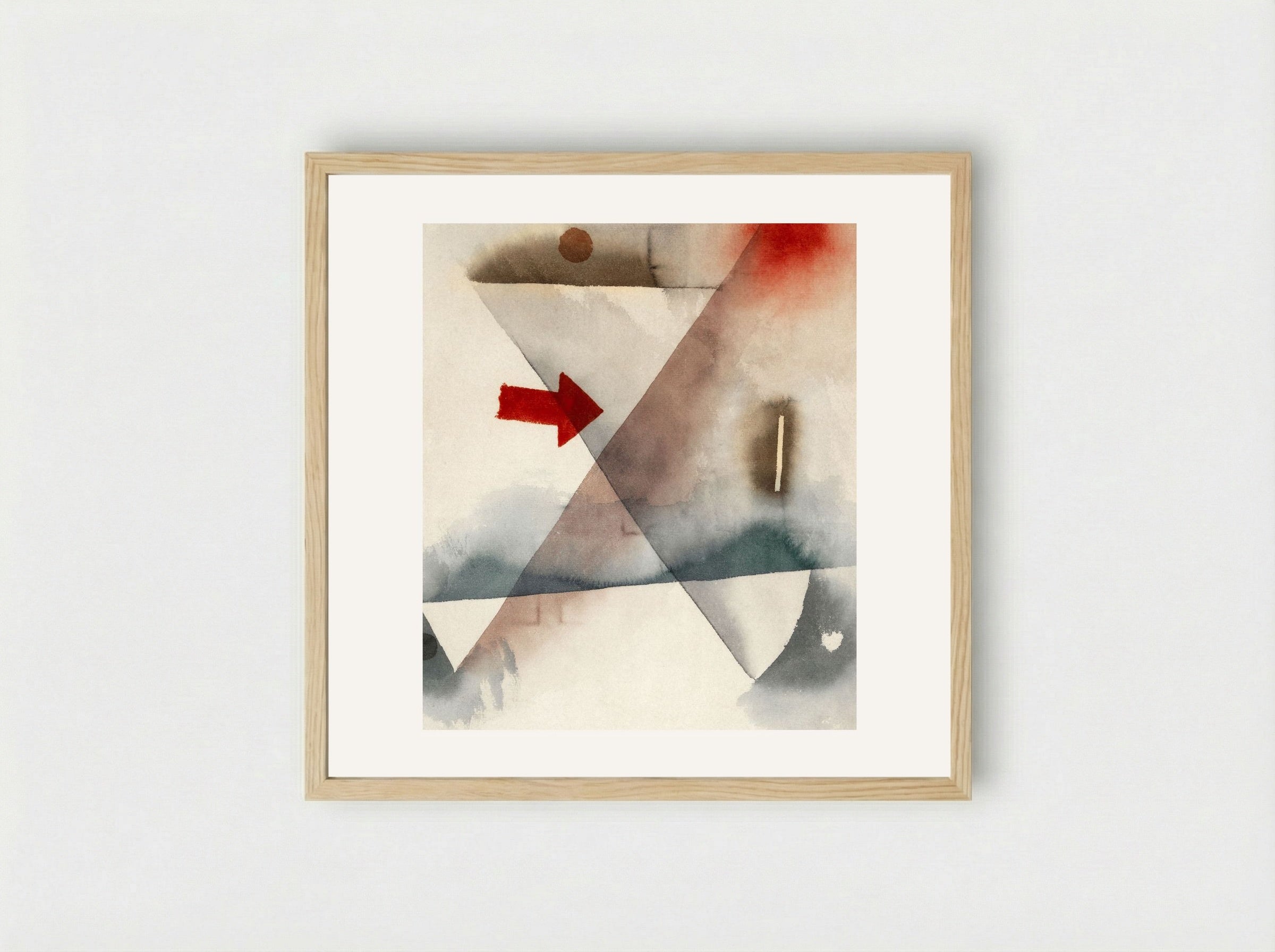 Chimes - Paul Klee - Framed Print Wood