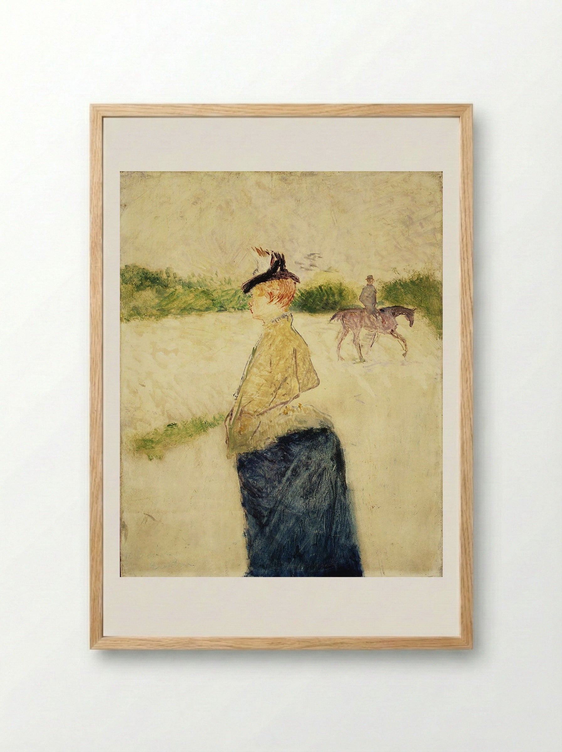 Émilie - Henri de Toulouse-Lautrec - Framed Print Wood