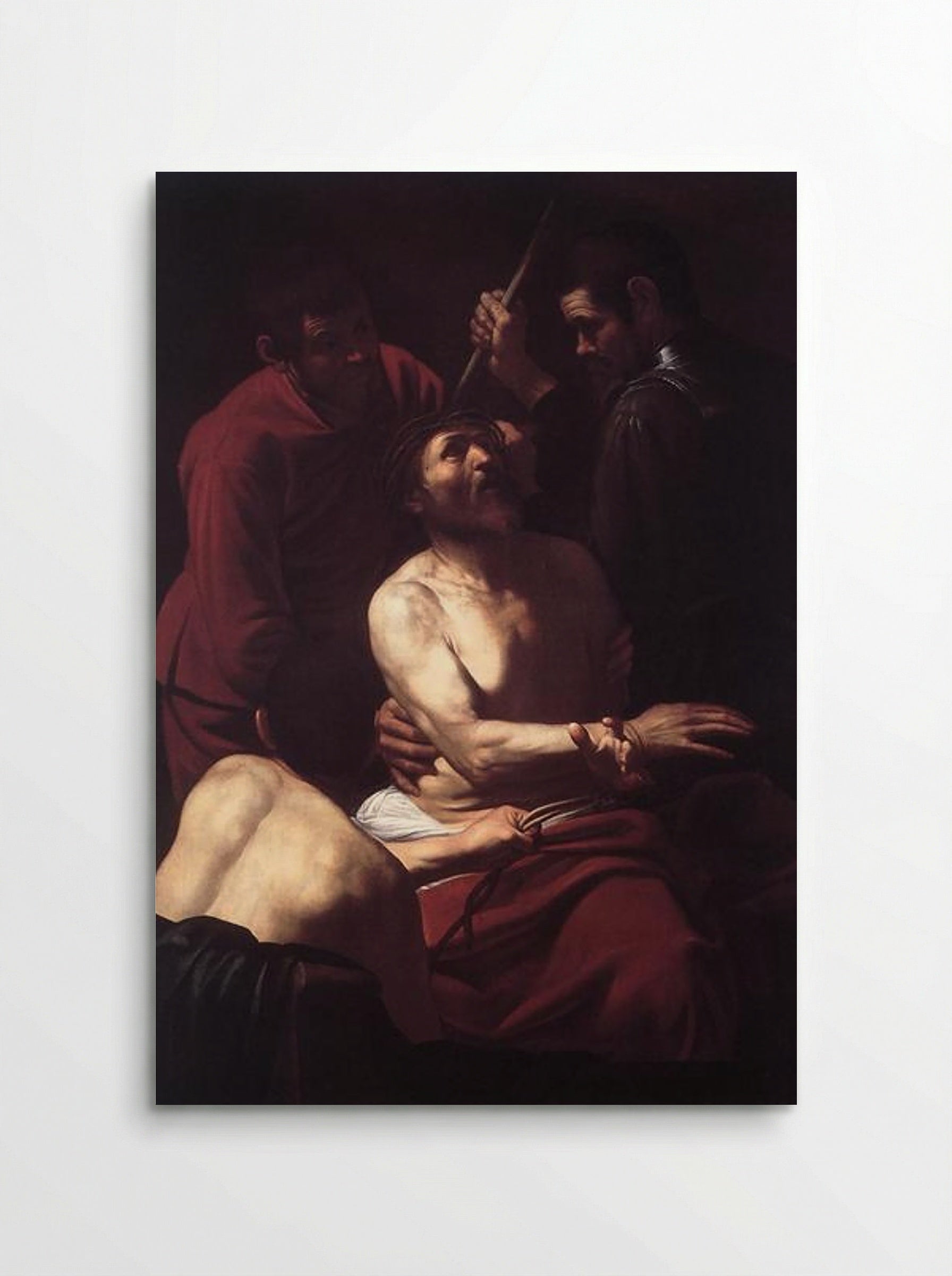 The Crowning with Thorns - Caravaggio - Poster