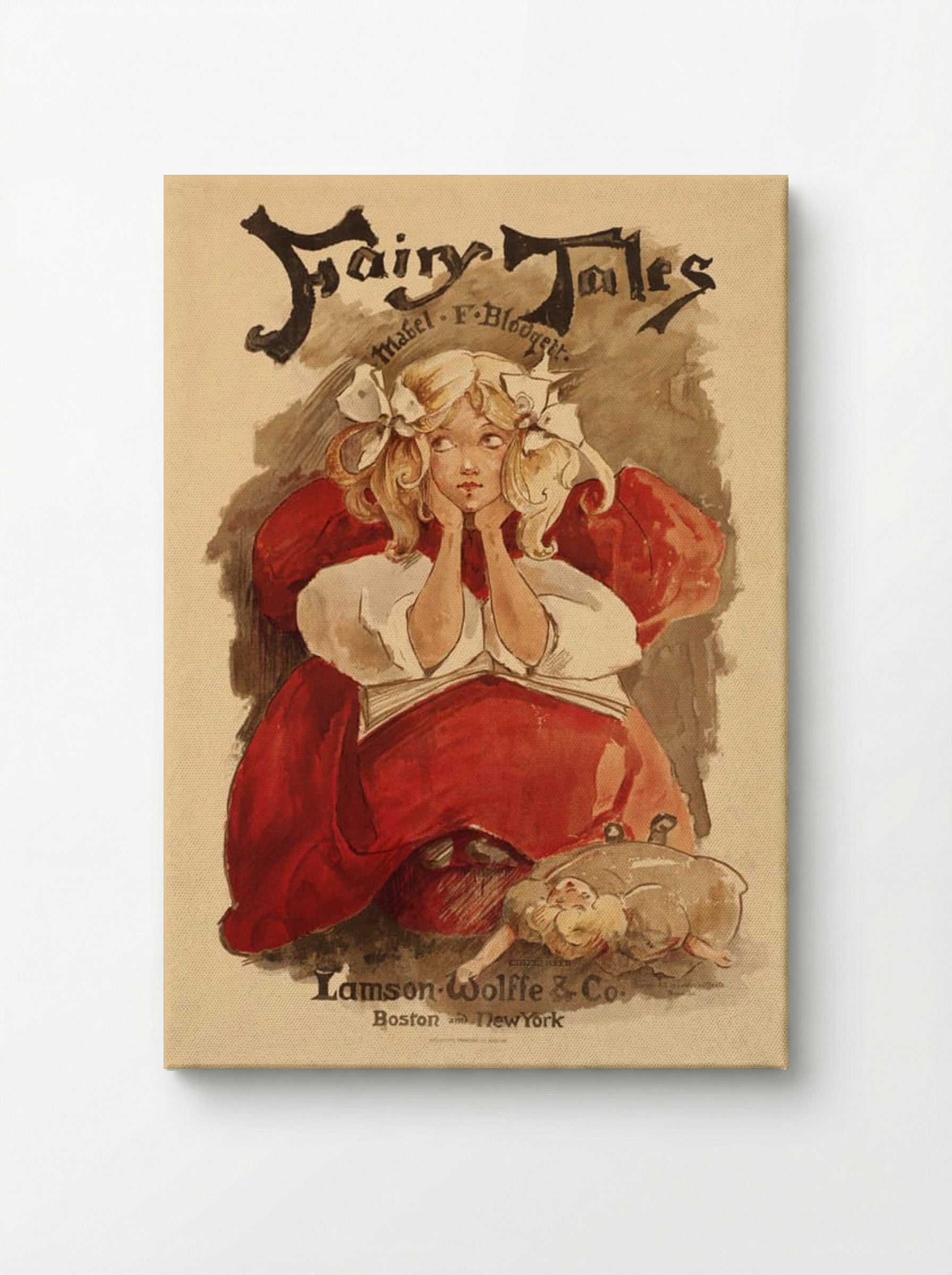 Fairy Tales (Mabel F. Blodgett Illustrations) - Ethel Reed - Canvas