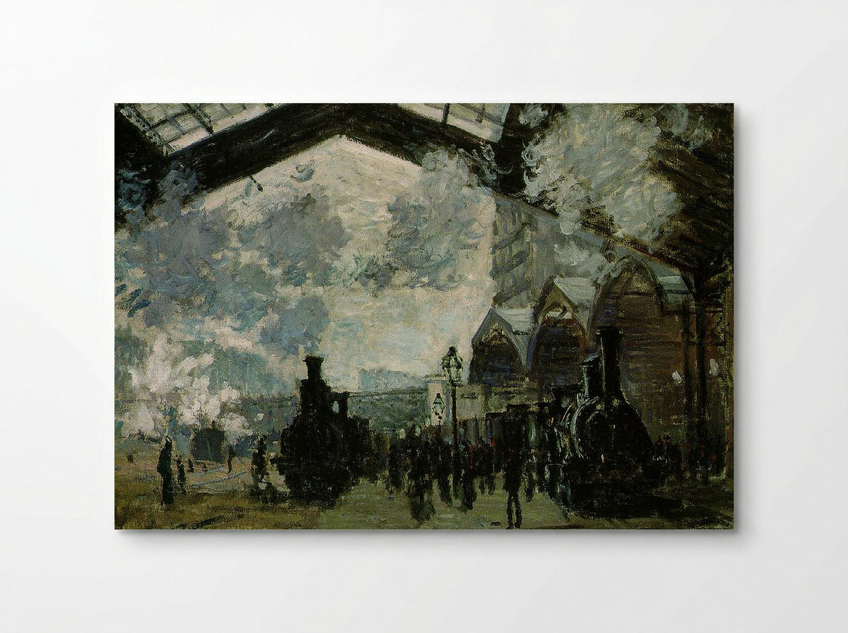 Gare Saint-Lazare - Claude Monet - Poster