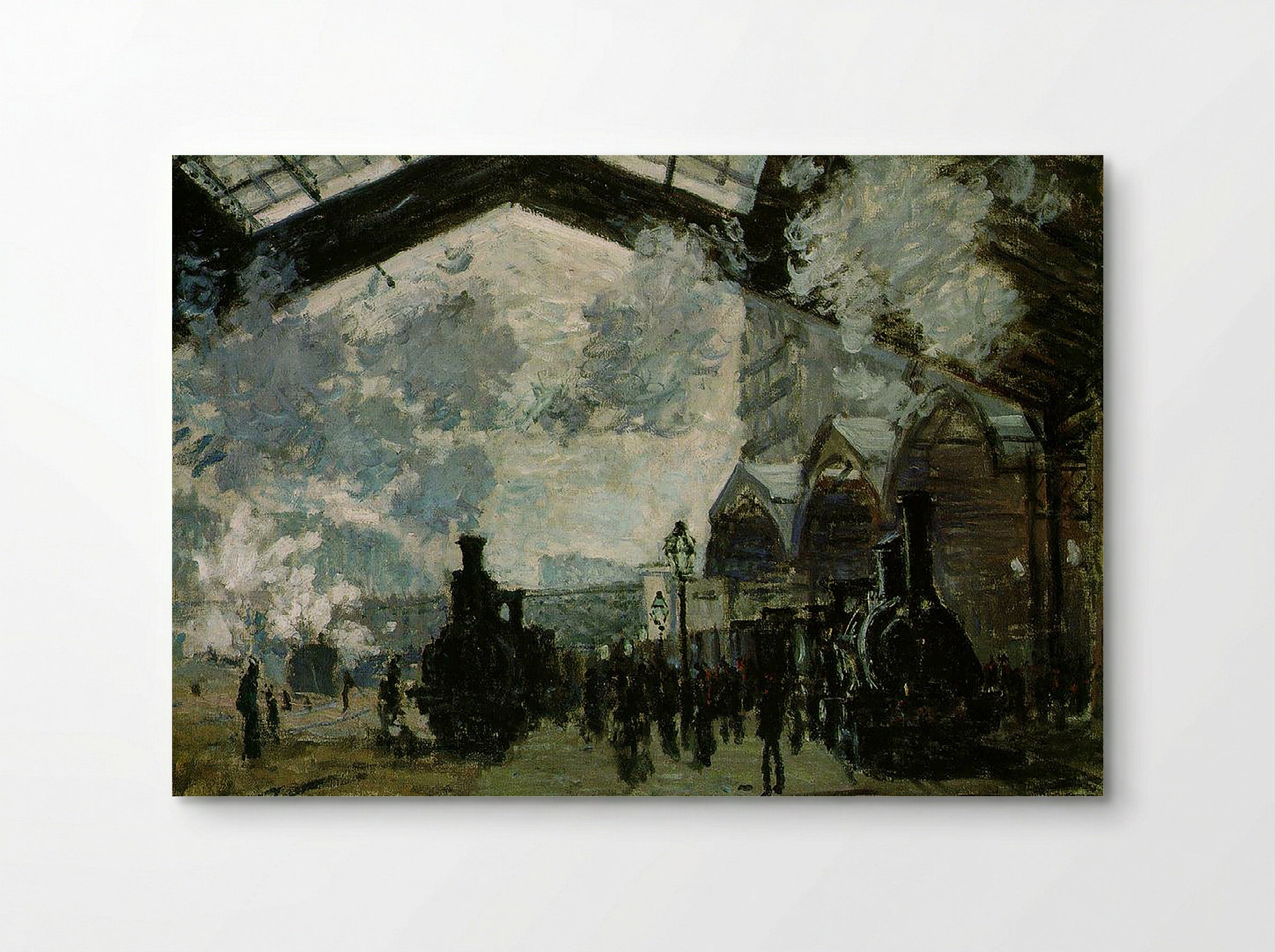 Gare Saint-Lazare - Claude Monet - Poster