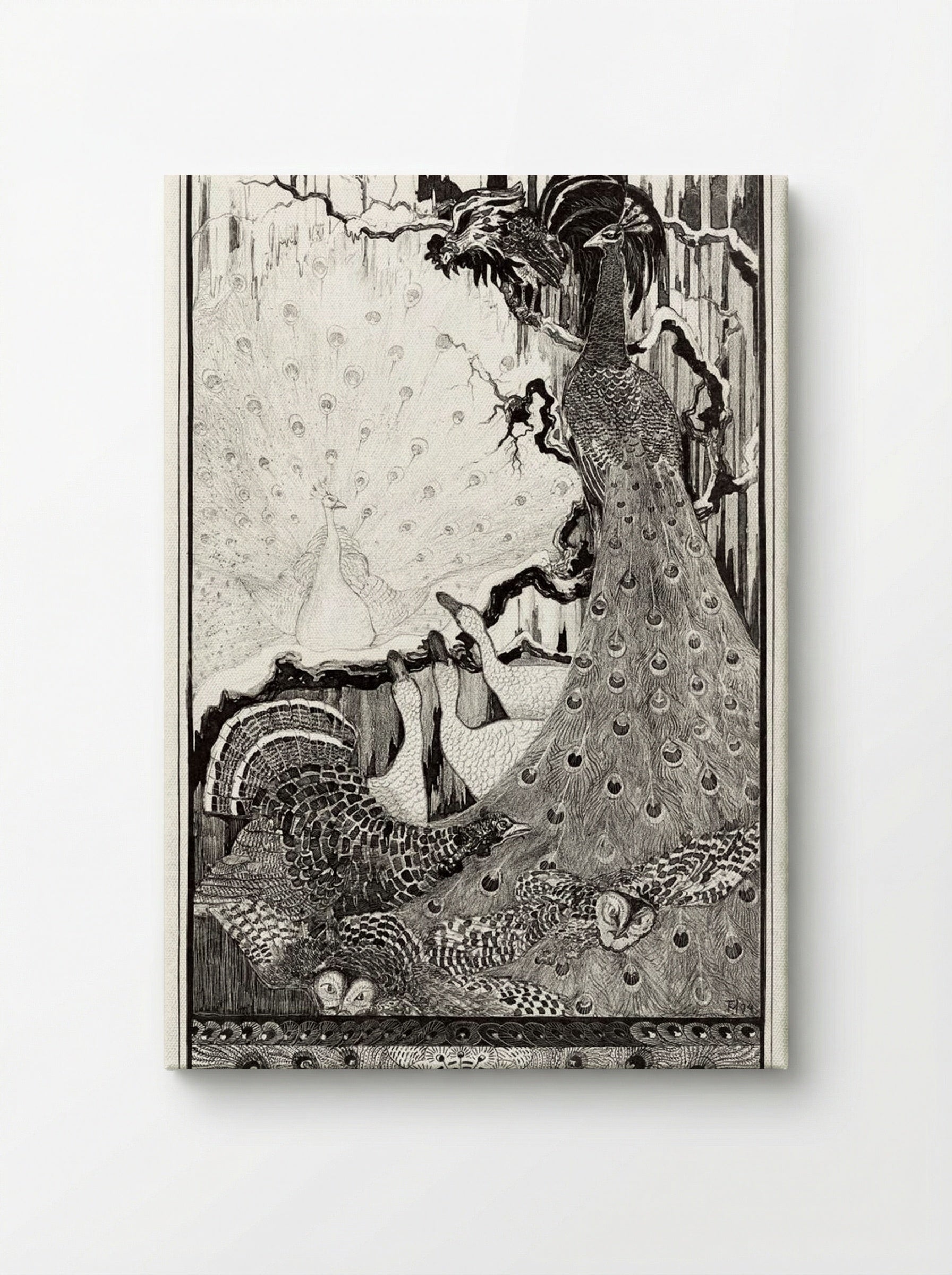 Nieuwjaar (New Year) - Theo van Hoytema - Canvas