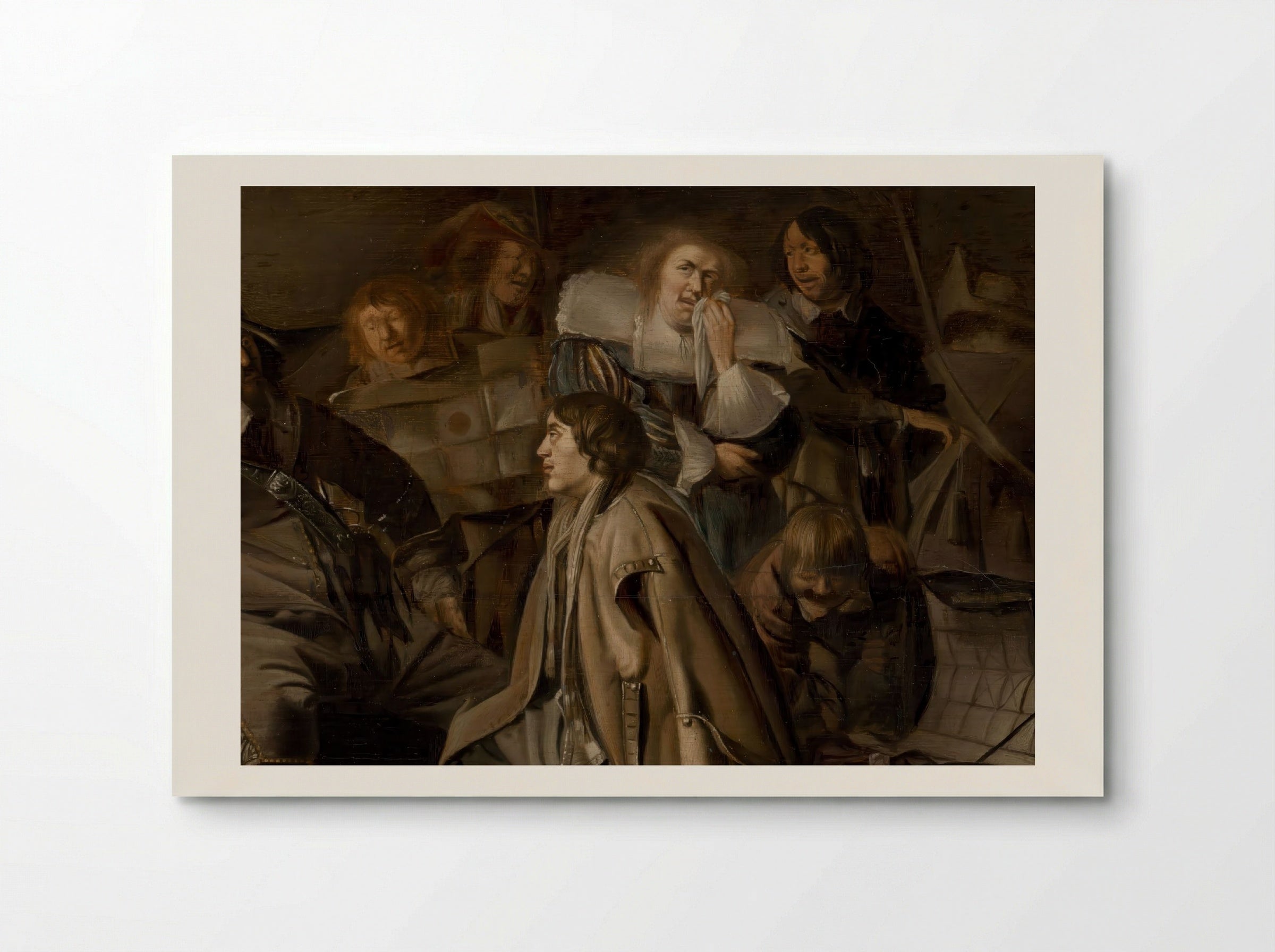 The Questioning of a Prisoner - Pieter Codde - Poster