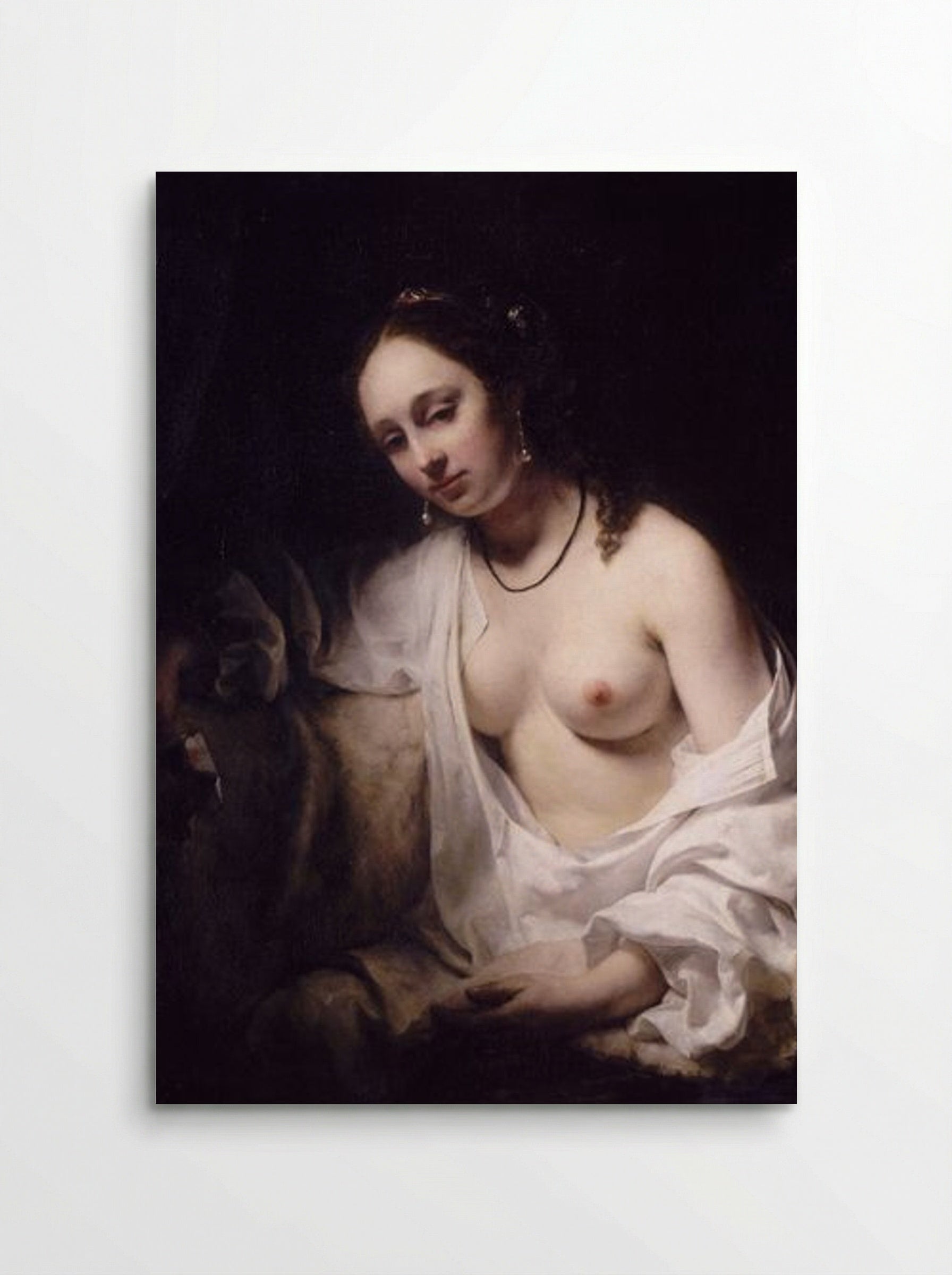 Bathsheba with King David's Letter - Willem Drost - Poster