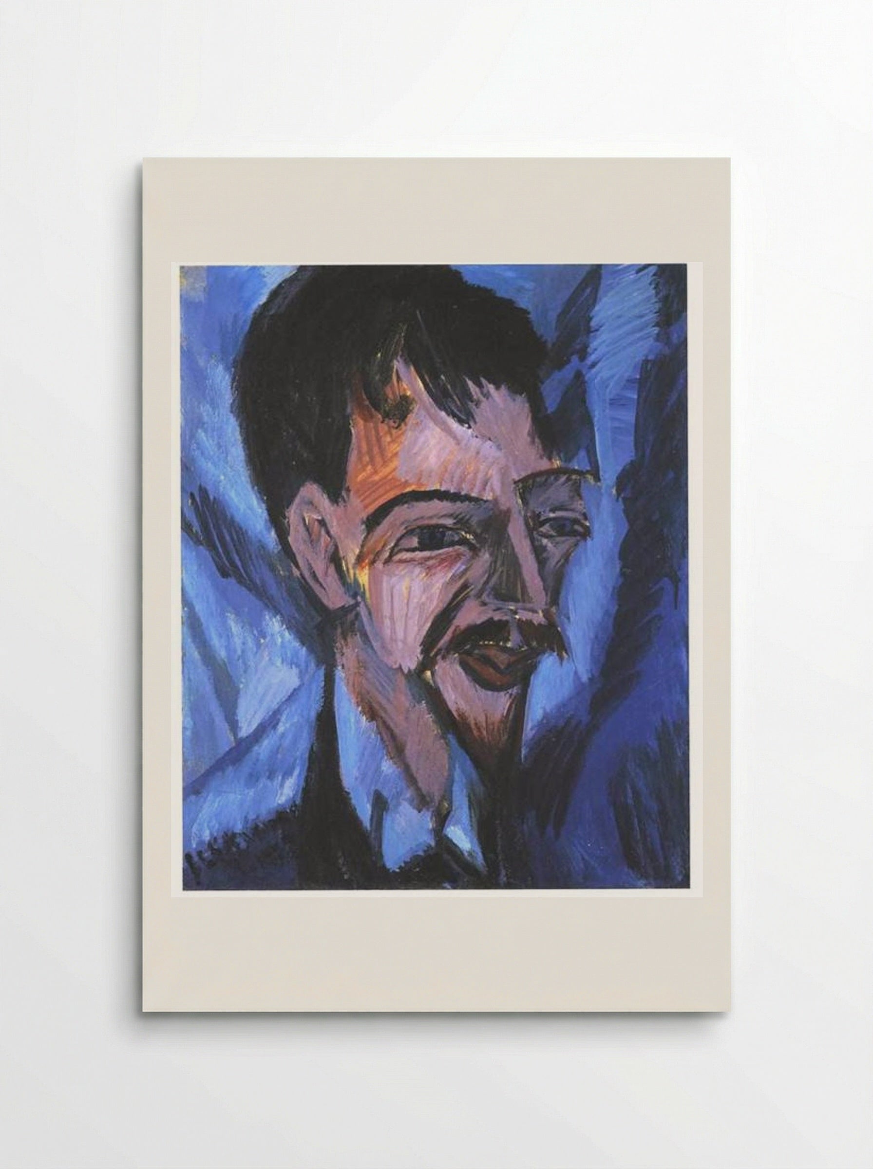 Alfred Döblin - Ernst Ludwig Kirchner - Poster