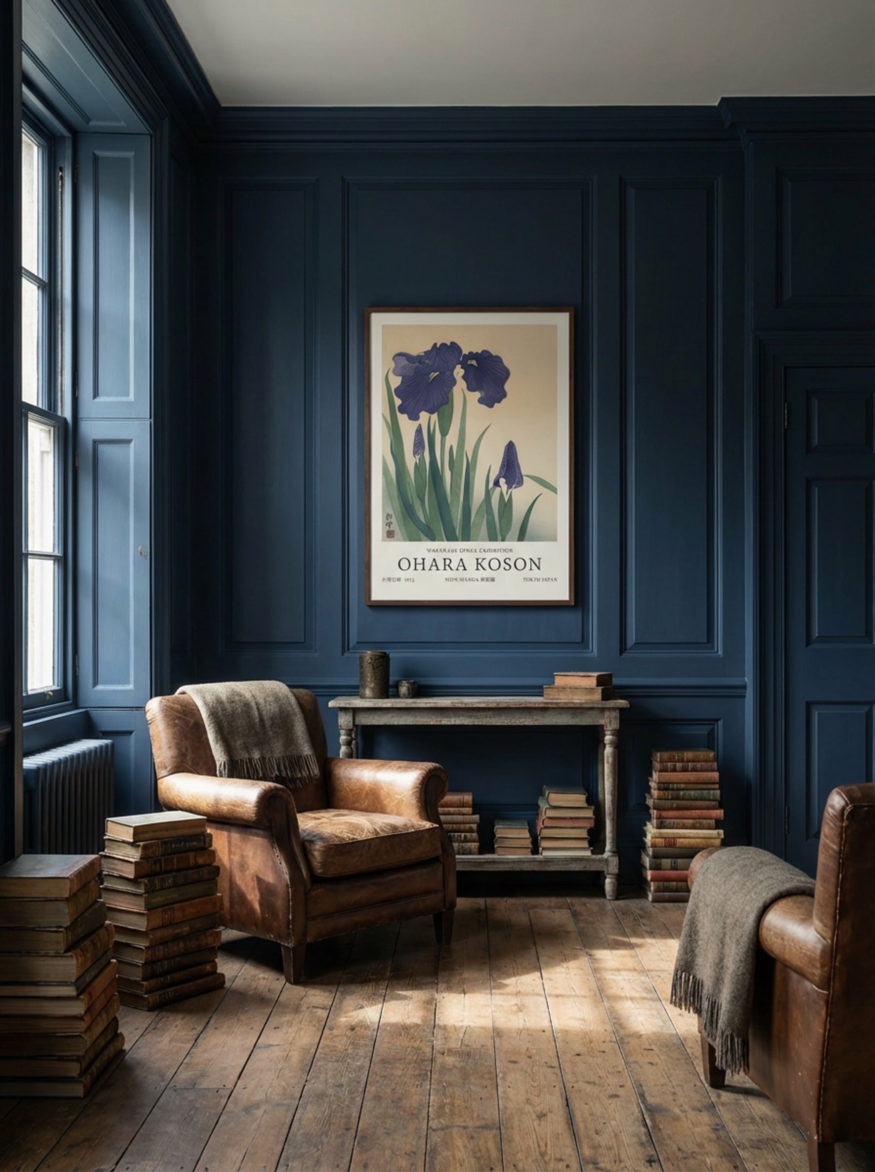 Flowering Iris 1934 - Ohara Koson