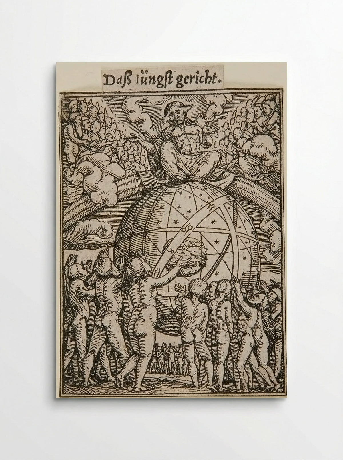The Last Judgment - Hans Holbein the Younger - Poster