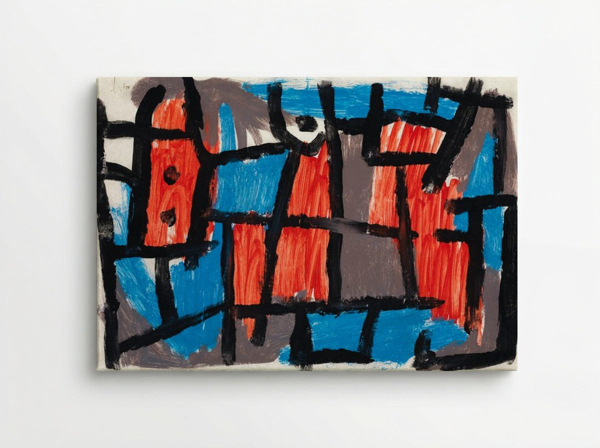 The Hour Before One Night - Paul Klee - Canvas
