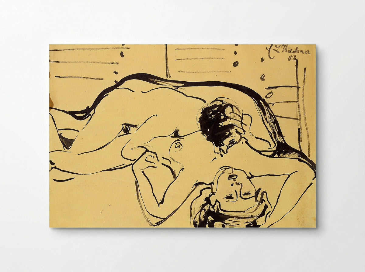 Lovers - Ernst Ludwig Kirchner - Poster