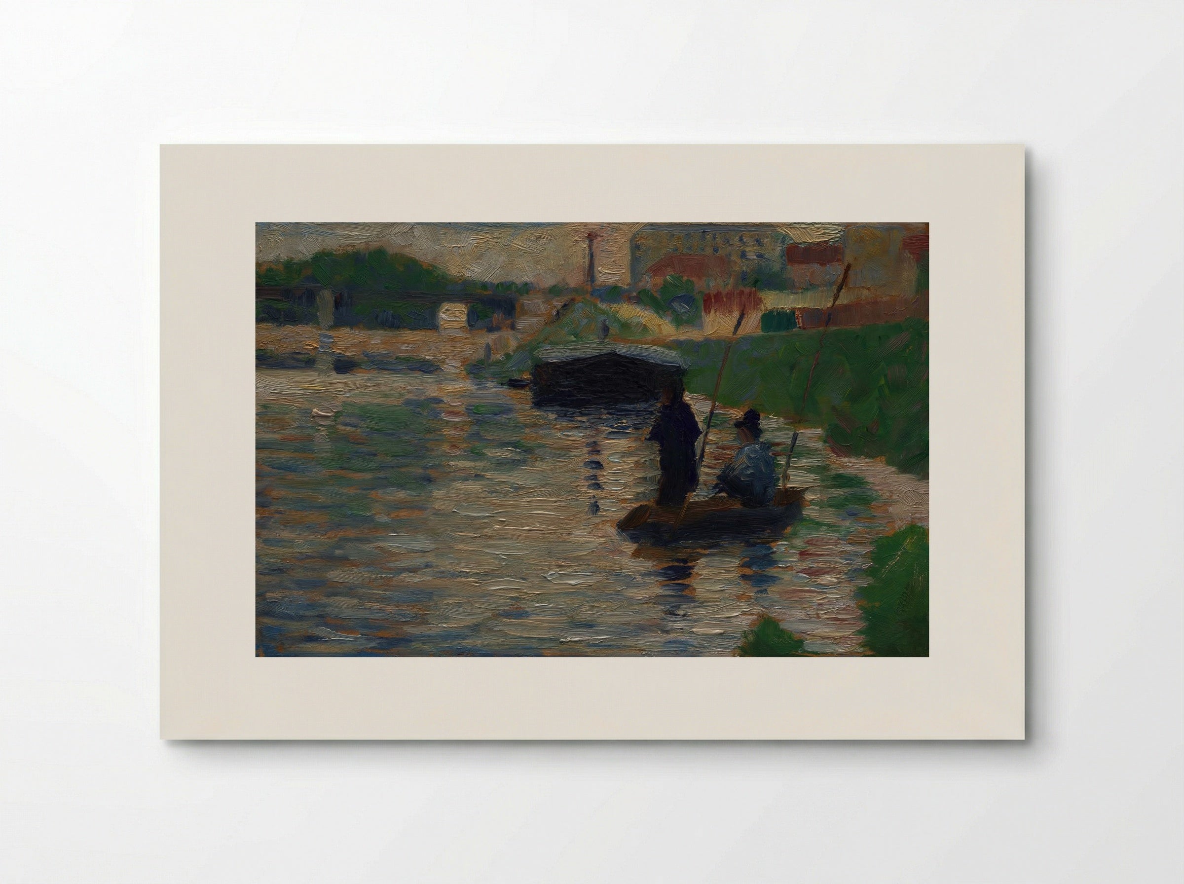 View of the Seine - Georges Seurat - Poster
