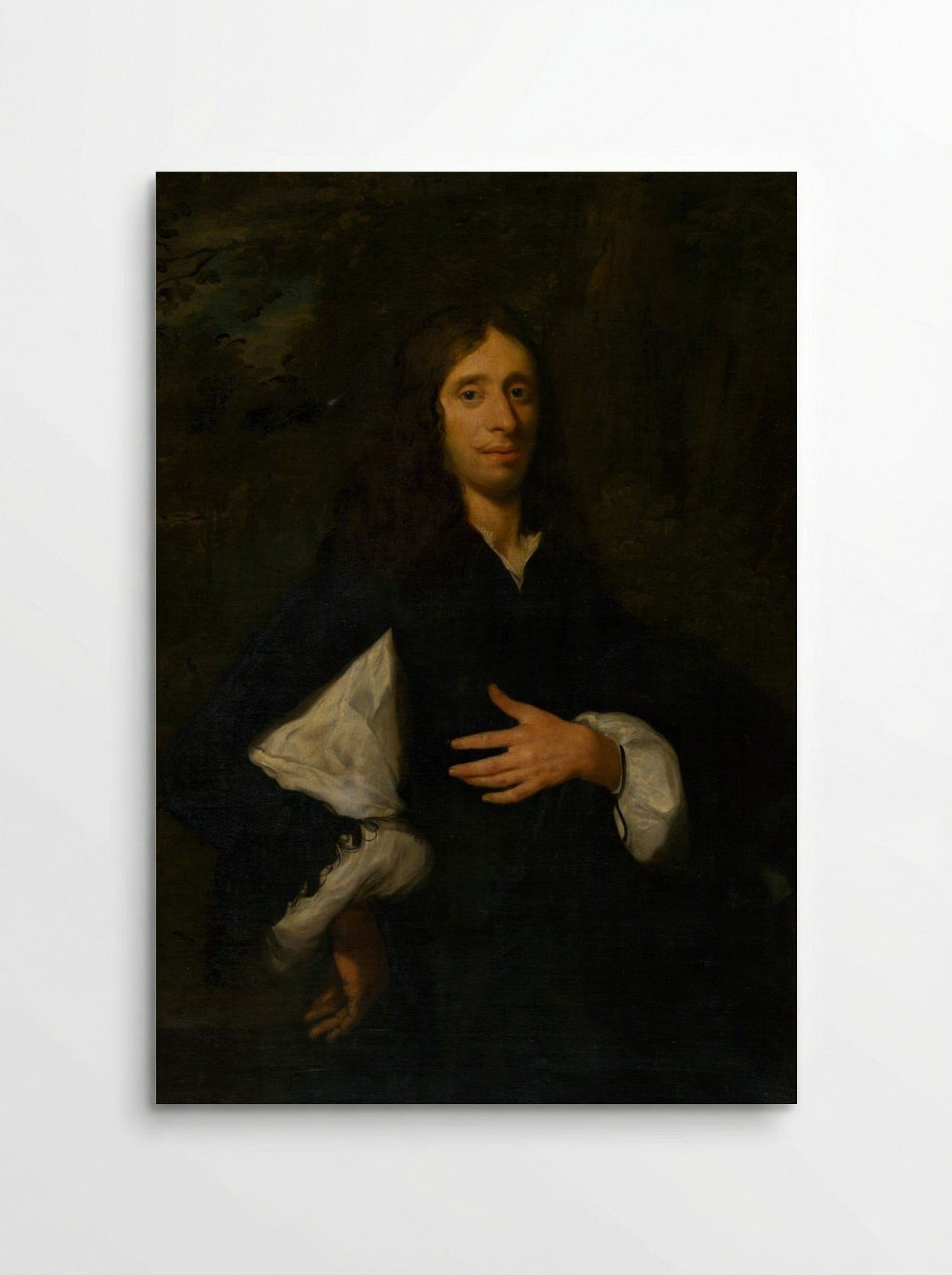 Portrait of a Gentleman - Caspar Netscher - Poster