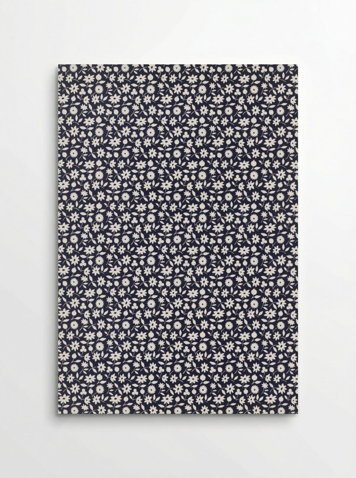 White Flowers Pattern - Charles Goy - Poster
