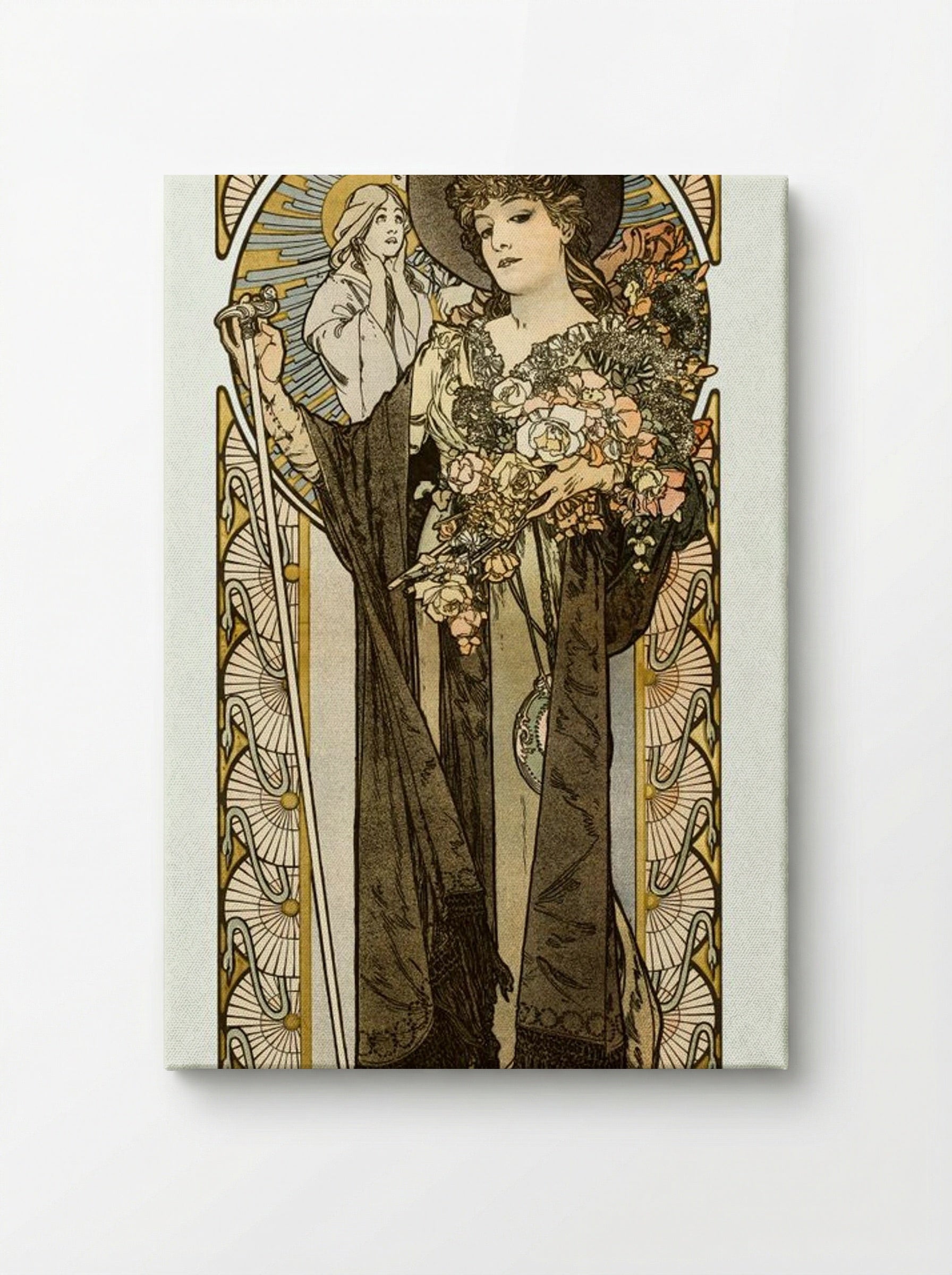 La Tosca (Sarah Bernhardt) - Alphonse Mucha - Canvas