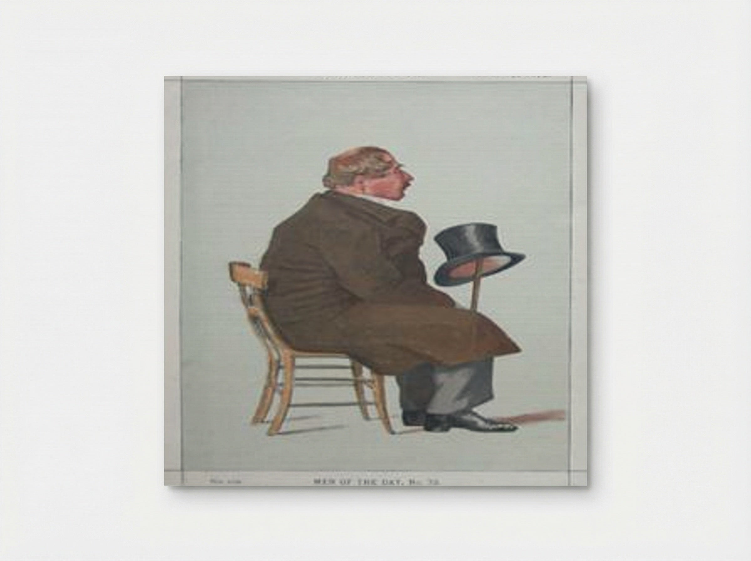 Caricature of Percy William Doyle C.B. - James Tissot - Poster