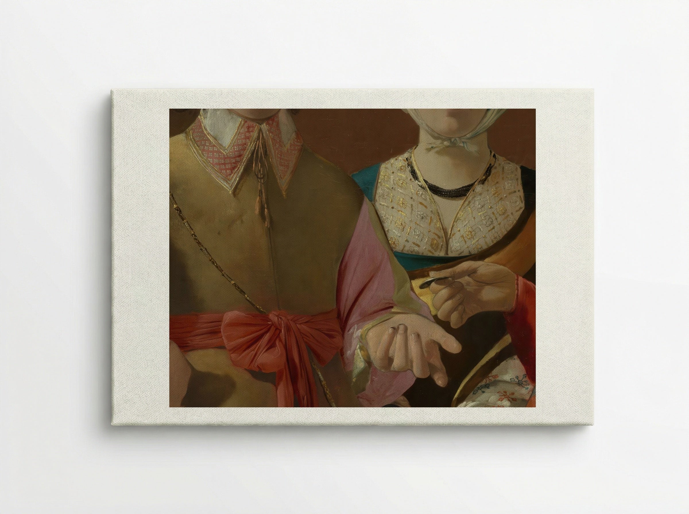 The Fortune Teller - Georges de La Tour - Canvas